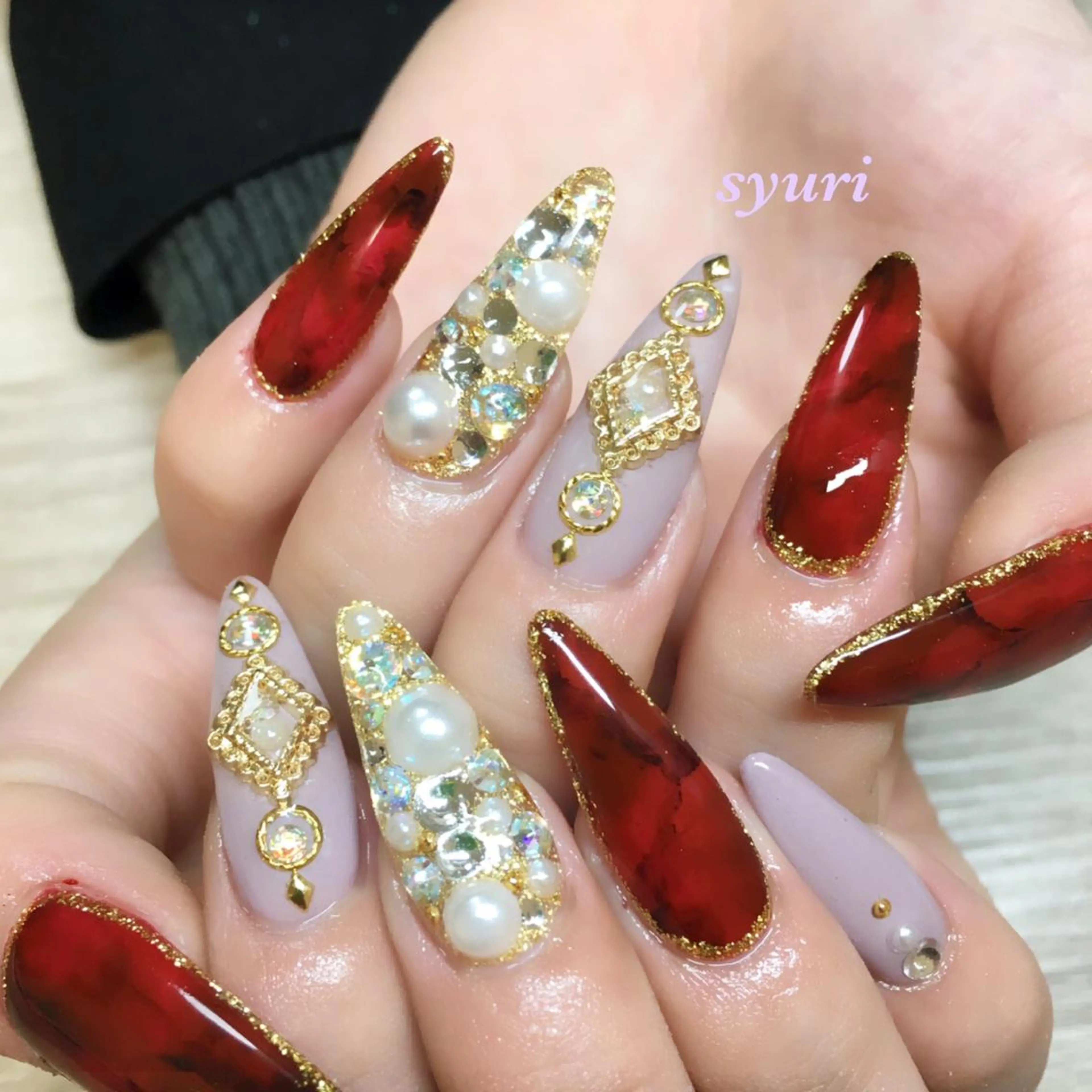 ネイル アートネイル ハンドネイル syuri nailのネイルデザイン