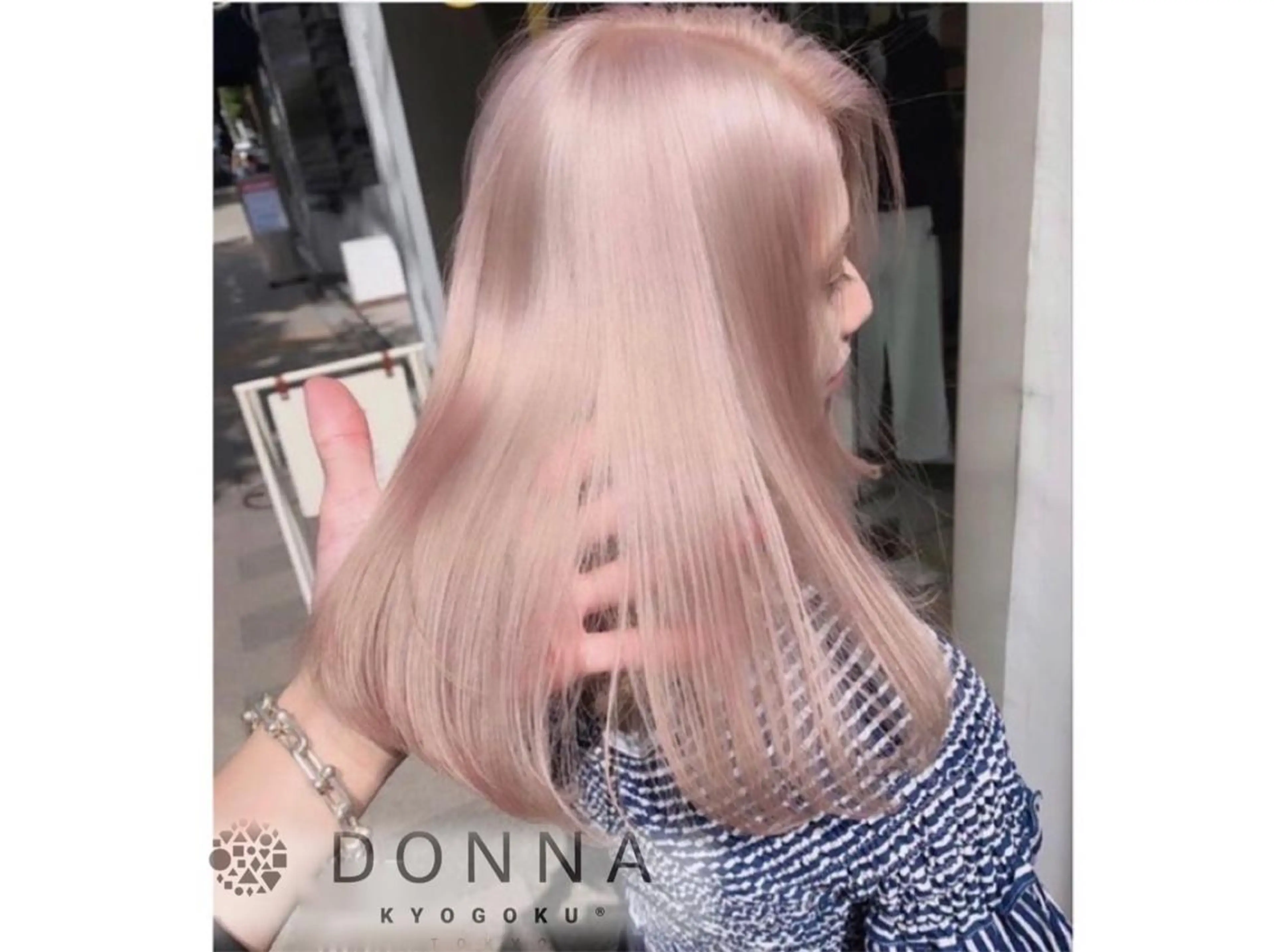 ロング カラー デザインカラー ダブルカラー 外国人風カラー 韓国風ヘア トリートメント ＤＯＮＮＡ《ドンナ》所属・髪質改善ノンダメージ ドンナイズミヤ広陵のその他イメージ