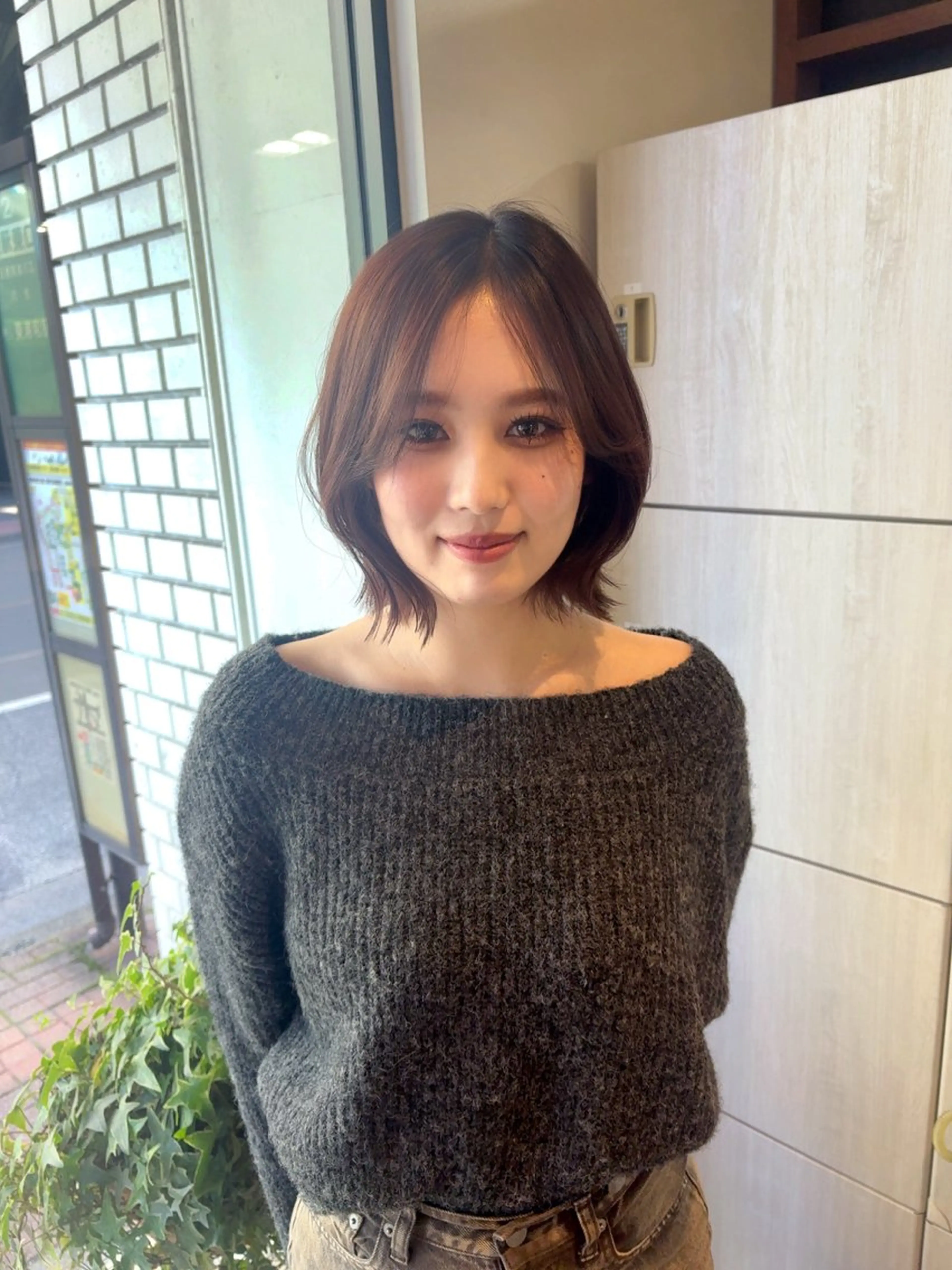 ショート カット ヘアカラー トリートメント 熊田 秀佳のヘアスタイル