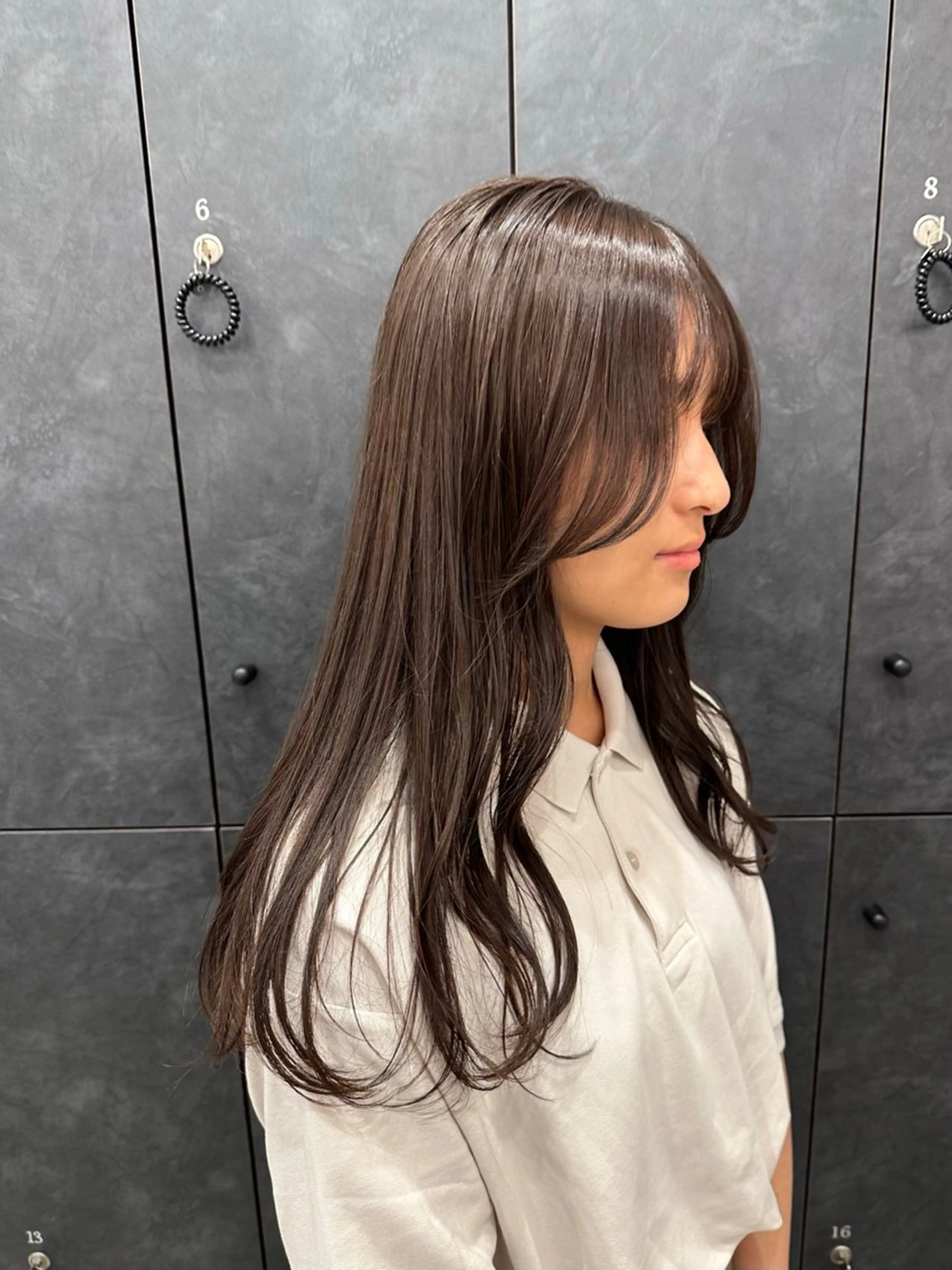 ロング カラー ブラウンカラー ナチュラルブラウン 銀座 / シマムラミホのヘアスタイル