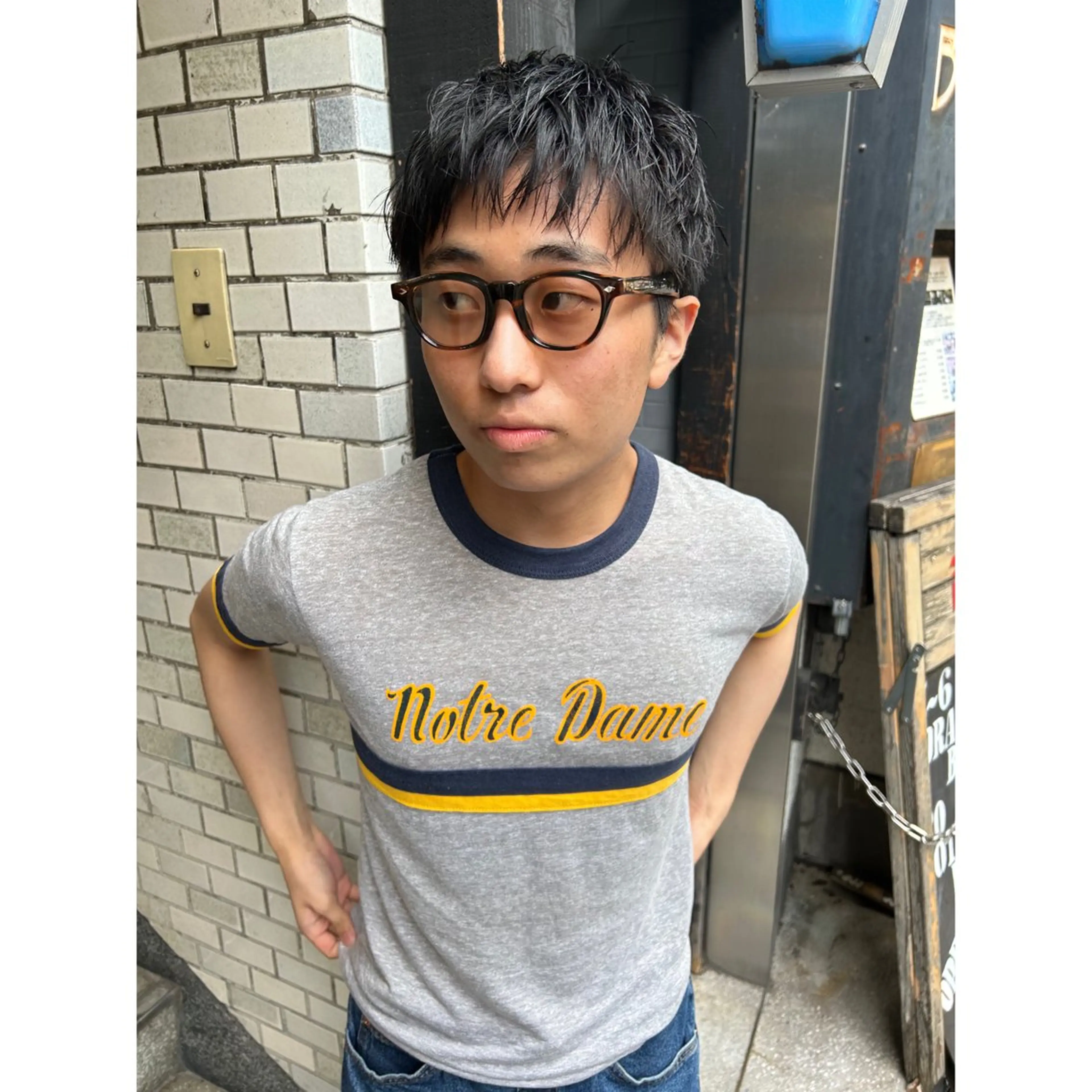 ショート パーマ メンズ メンズブリーチ メンズハイライト メンズインナーカラー メンズパーマ プードルパーマ charme所属・💈メンズ特化 /伊藤大輝💈のヘアスタイル
