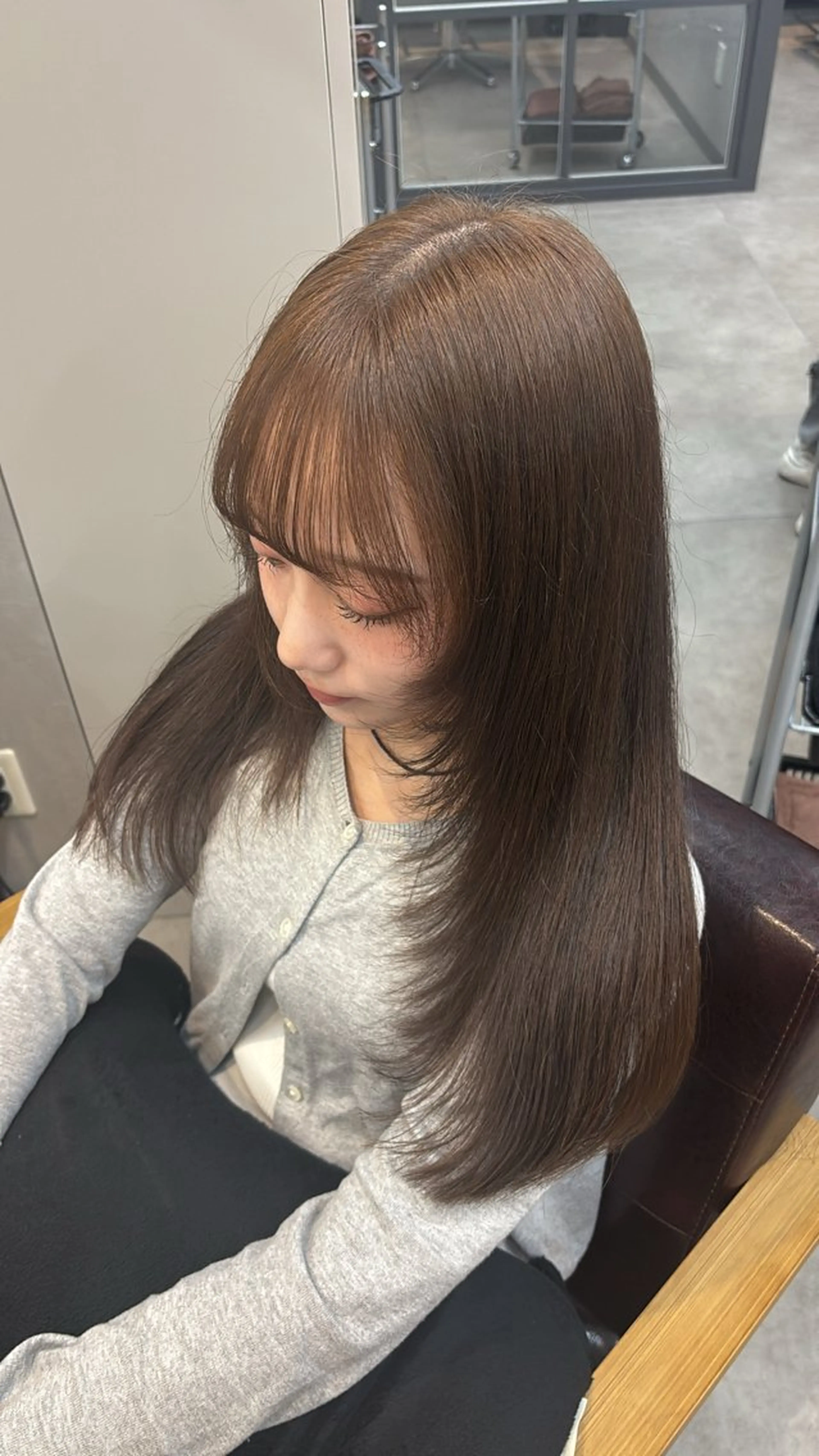 【⭐︎10月限定クーポン⭐︎】レディース整えカット✂︎🎀➕Aujua4️⃣stepトリートメント🫧の写真