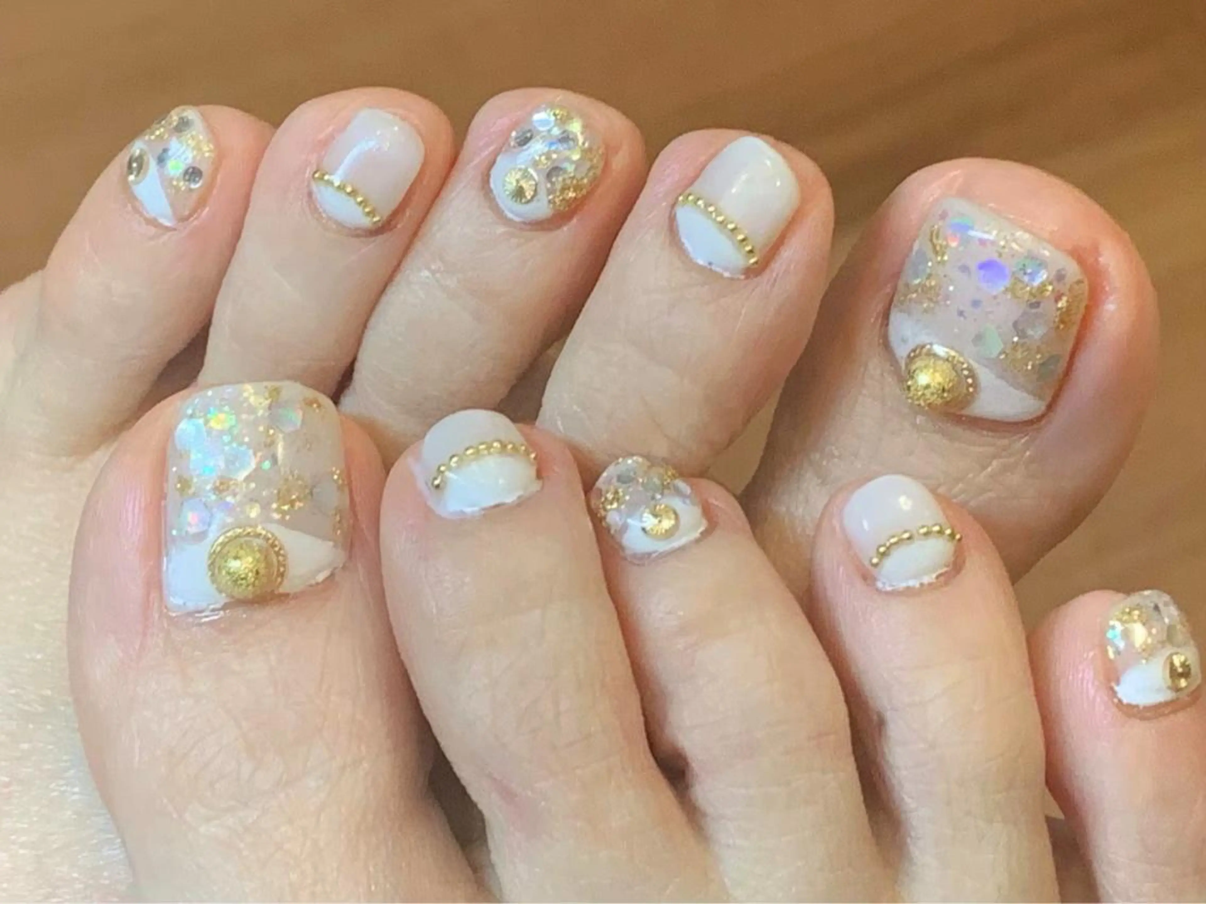 ネイル フットネイル フットネイル Nail_Aroma KOKOのネイルデザイン