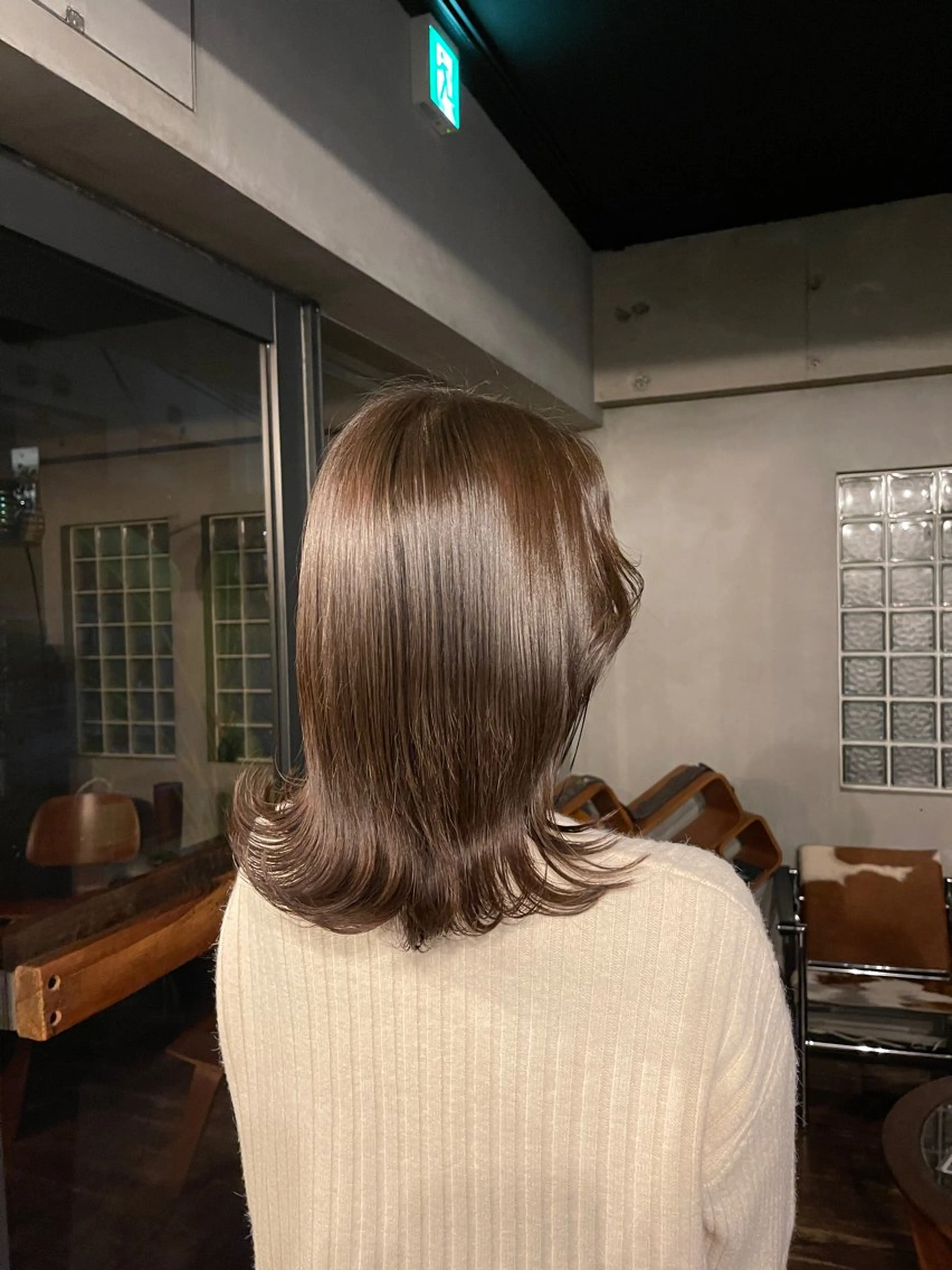 ミディアム カラー ヘアアレンジ BLESS所属・sawahata mariaのヘアスタイル