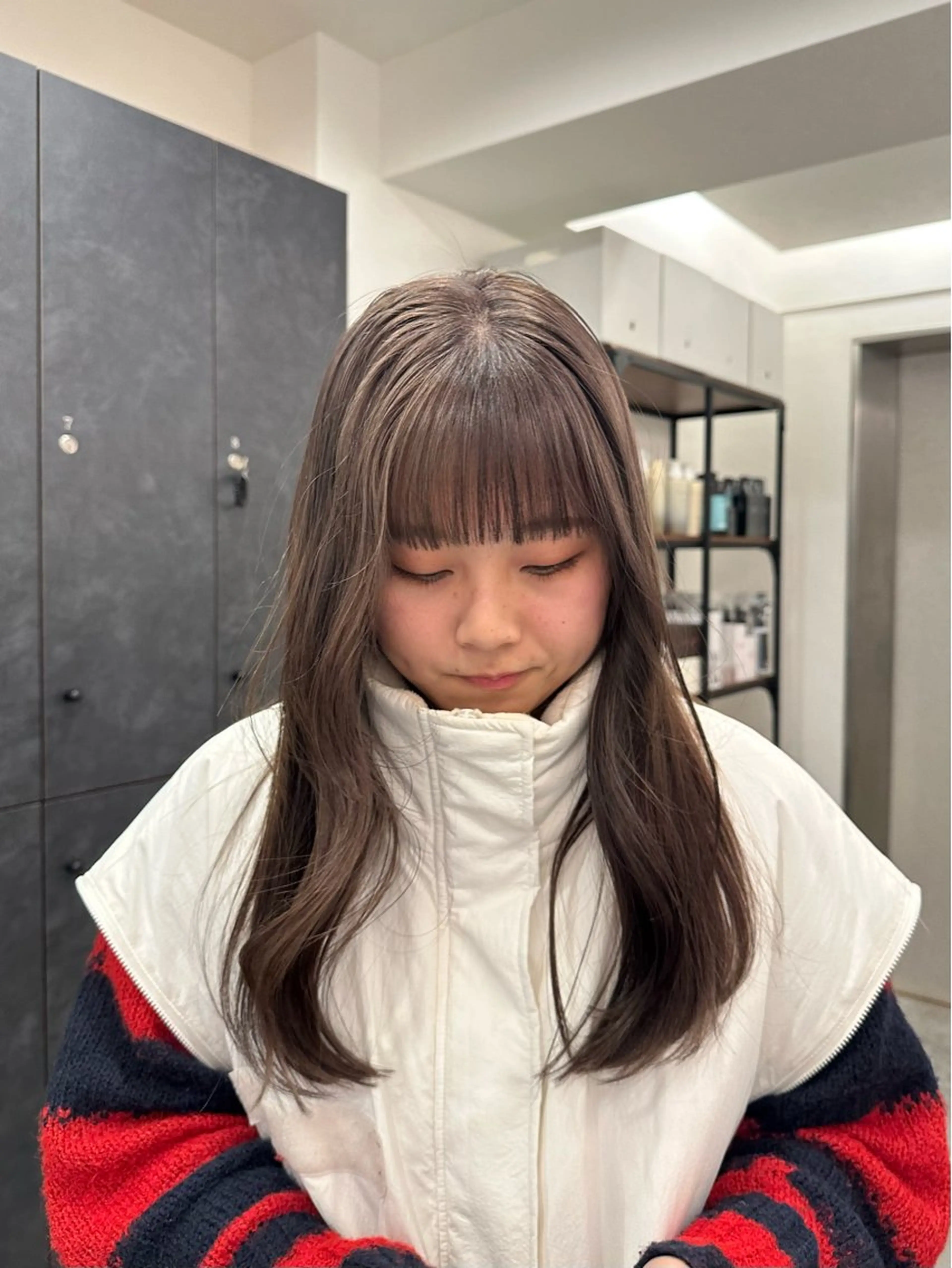 ロング カラー 銀座 / シマムラミホのヘアスタイル