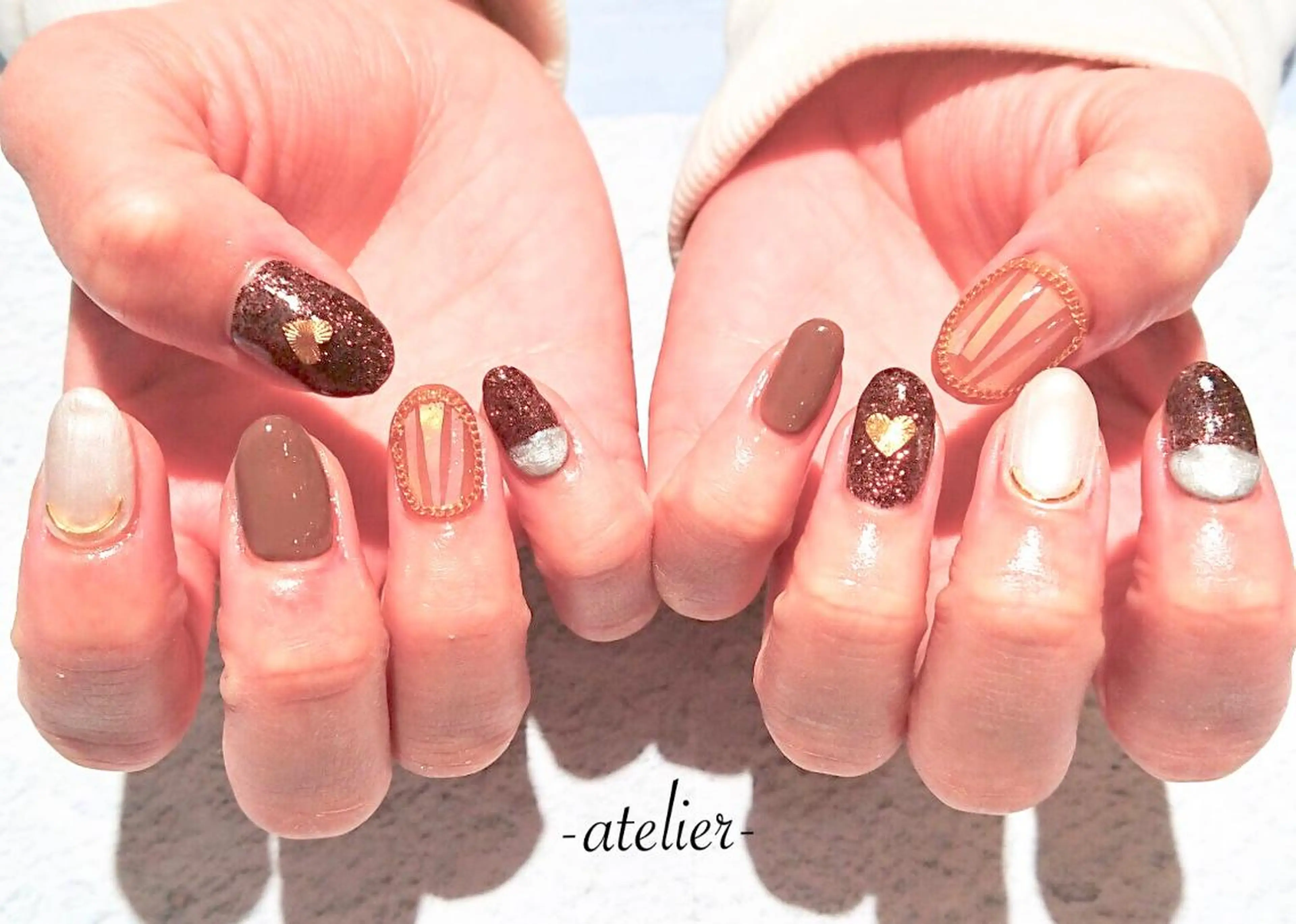 ネイル アートネイル atelier -02tsuboのネイルデザイン