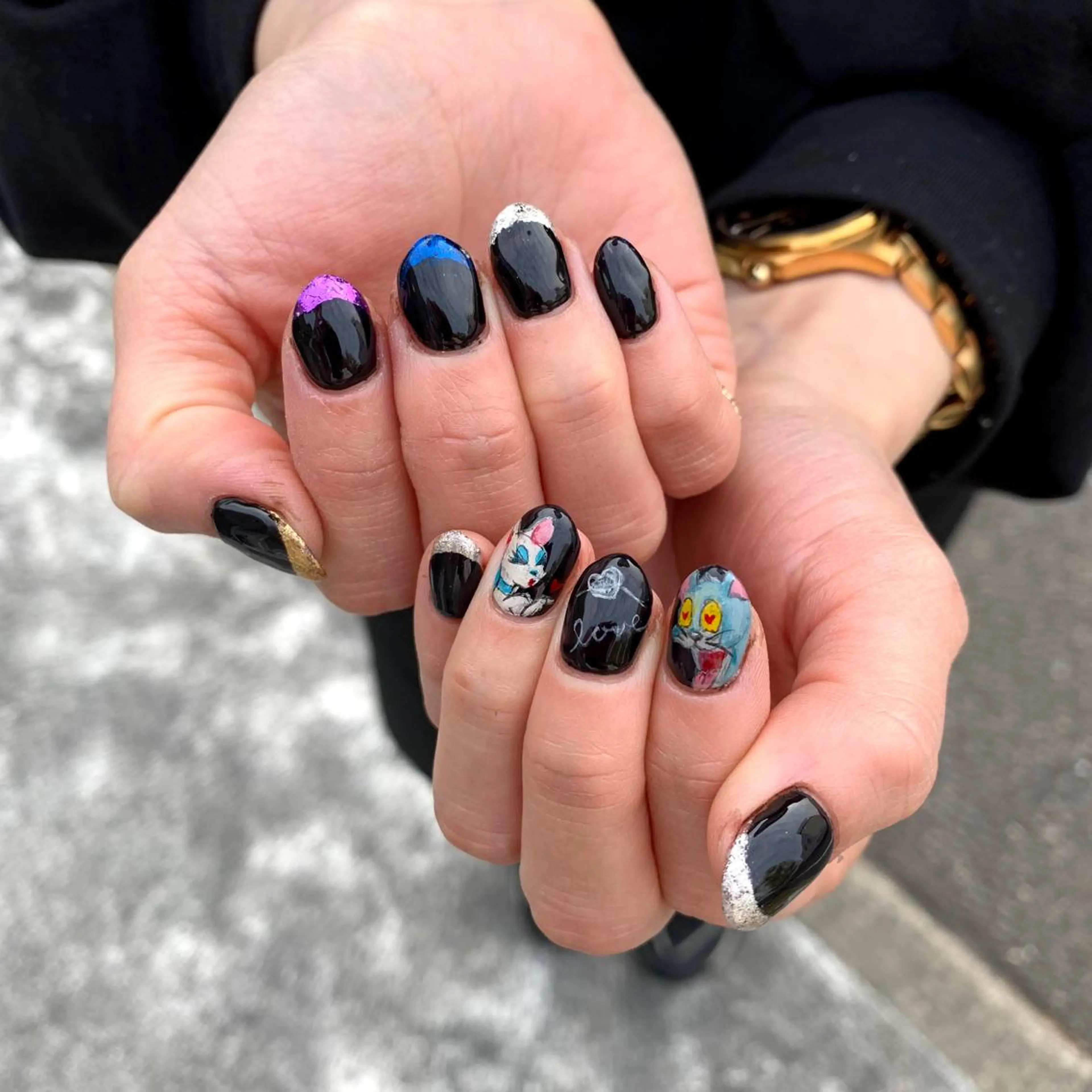ネイル ハンドネイル HAIR & FACE EDGE（エッジ）所属・kiki ._.nailのマツエク・マツパデザイン