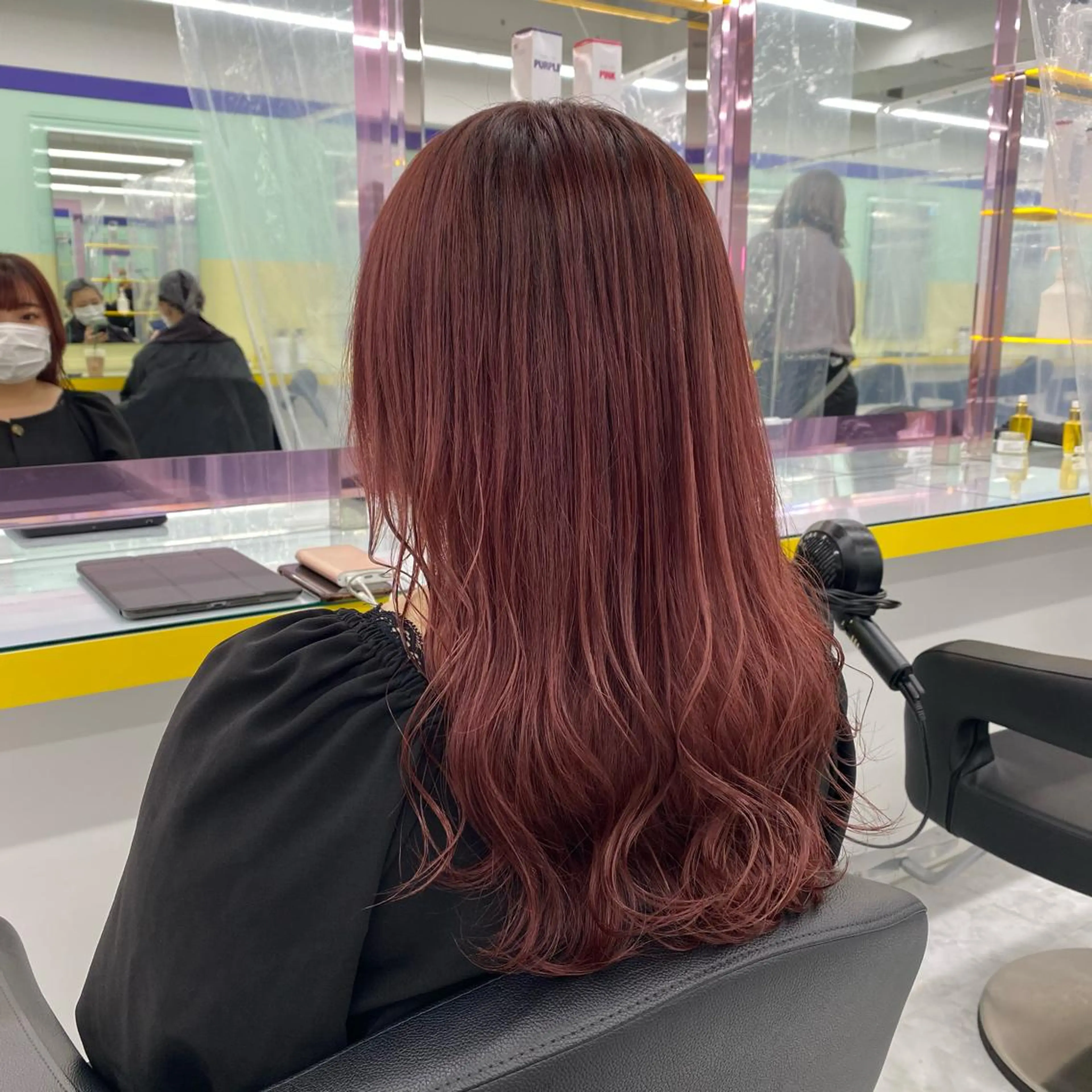 ロング カラー ピンクカラー 🪞ハイトーン🪞 🤍waka🤍のヘアスタイル