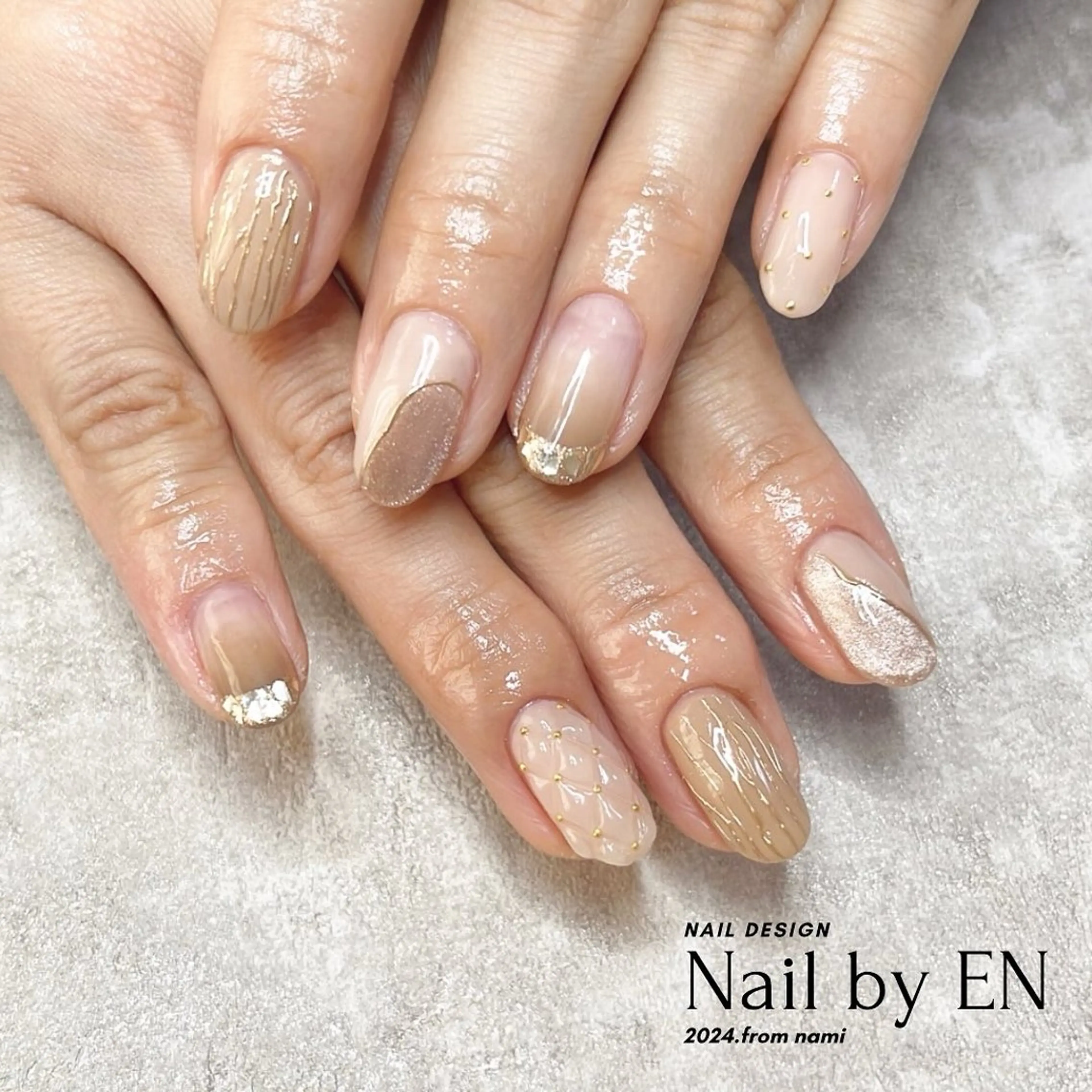 ネイル Nail&Wax by ENのネイルデザイン