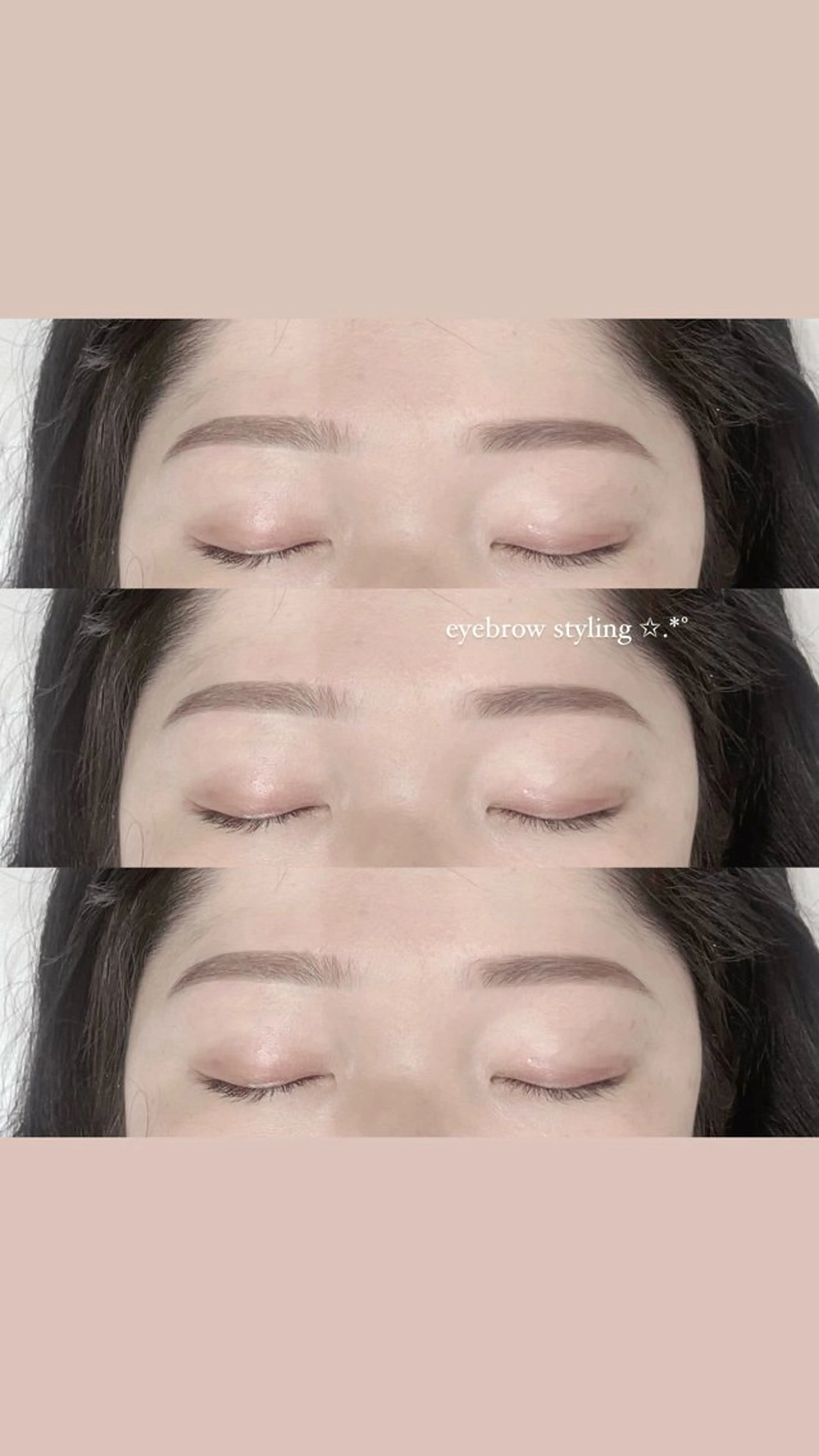 アイブロウ ワックス脱毛 その他(アイブロウ) nodoka⋆౨ৎ unefleurのマツエク・マツパデザイン