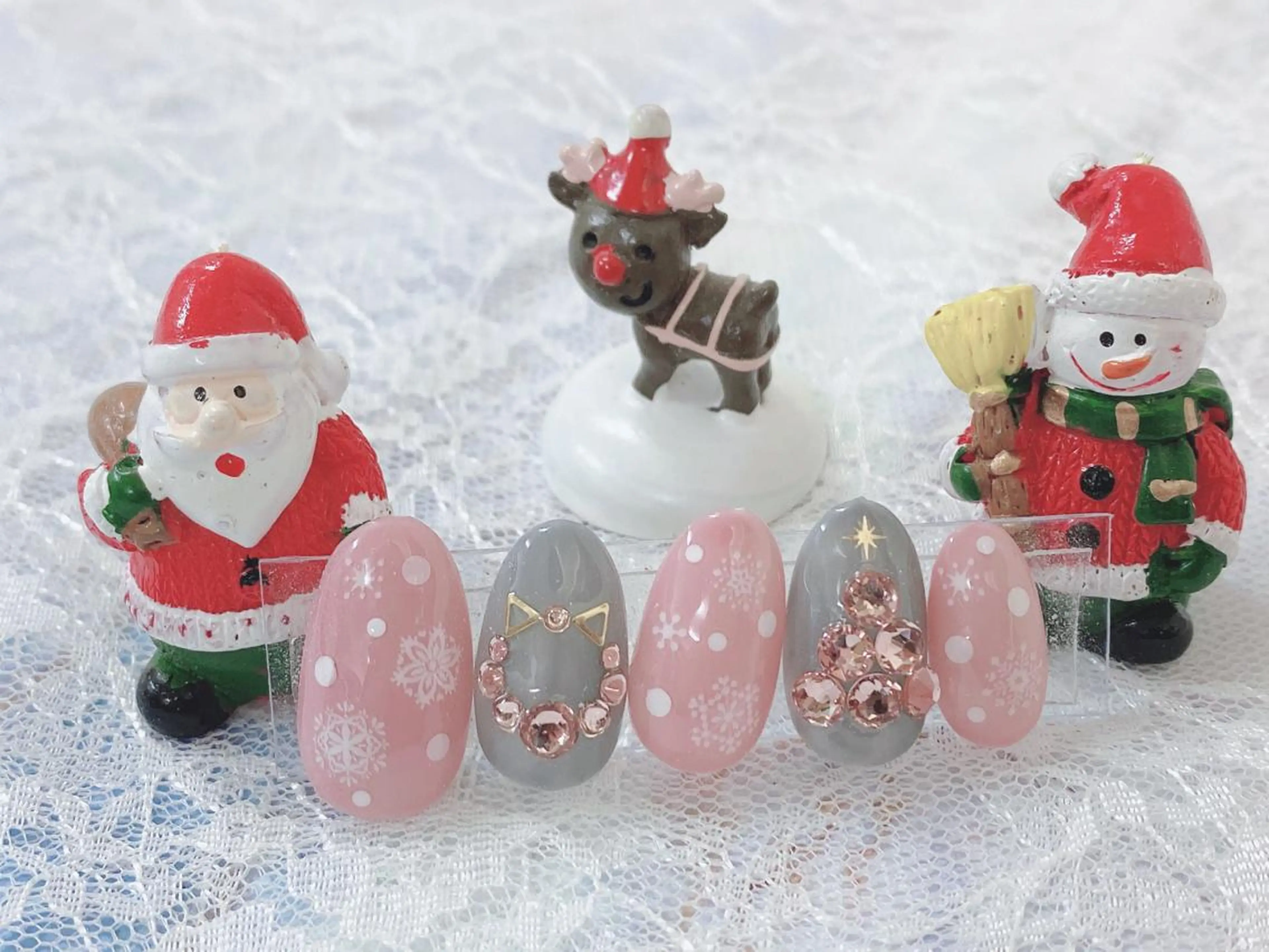 ネイル 冬ネイル クリスマス Nail lieNのネイルデザイン