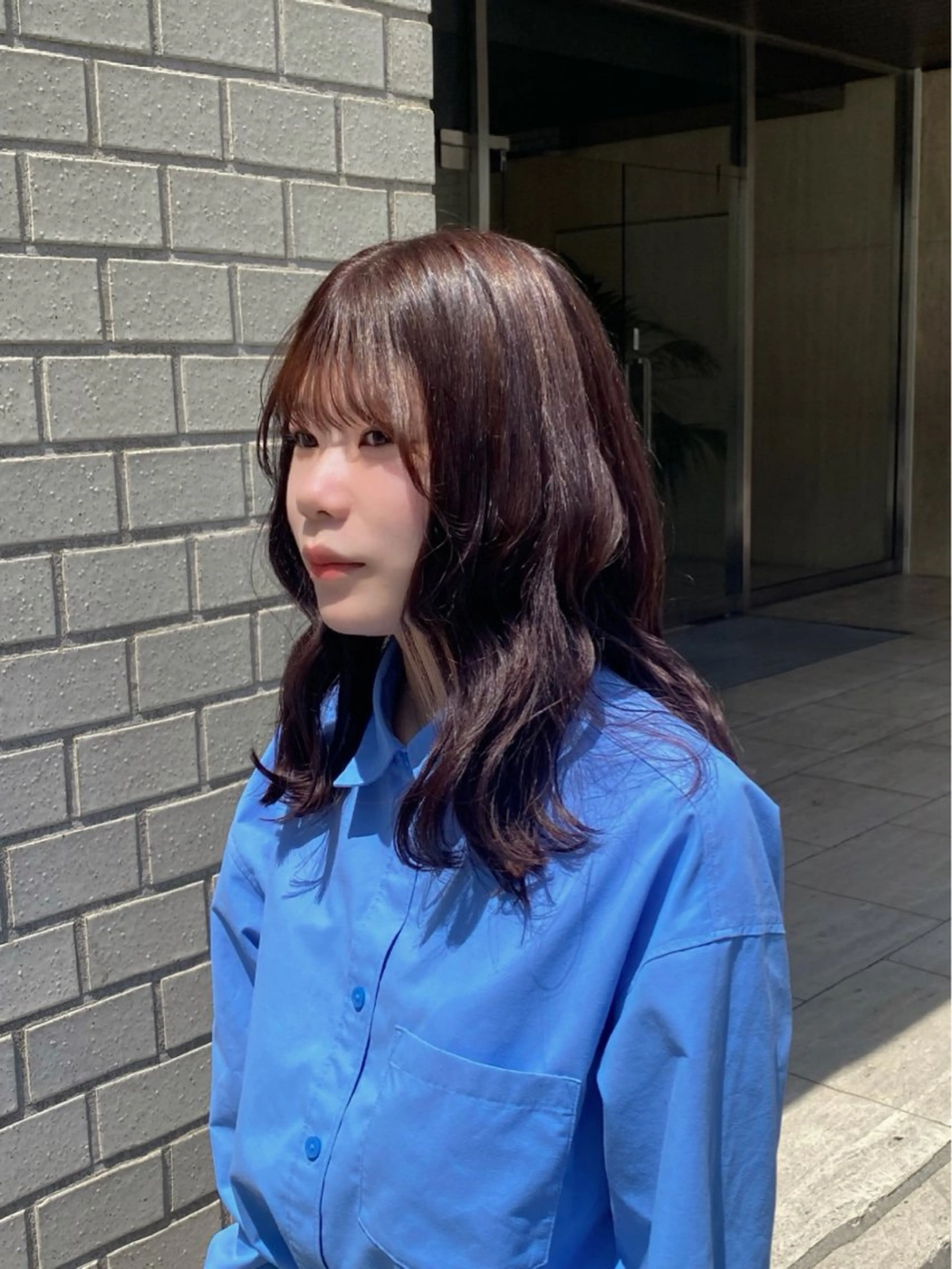 セミロング FERIA梅田 hana💫のヘアスタイル