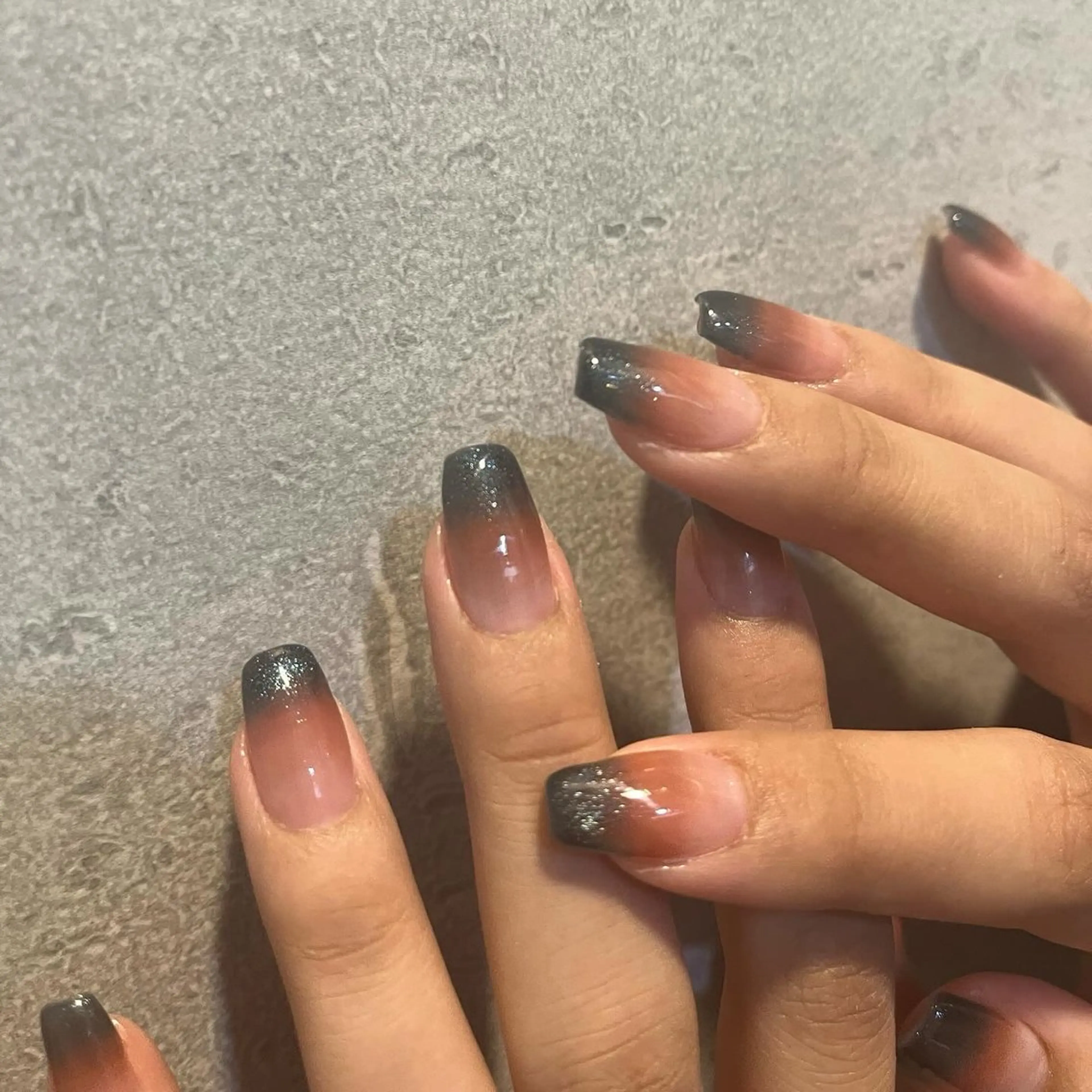 ネイル アートネイル 氷ネイル・うるうるネイル share salon reir　(ルレイル)所属・rio nailのネイルデザイン