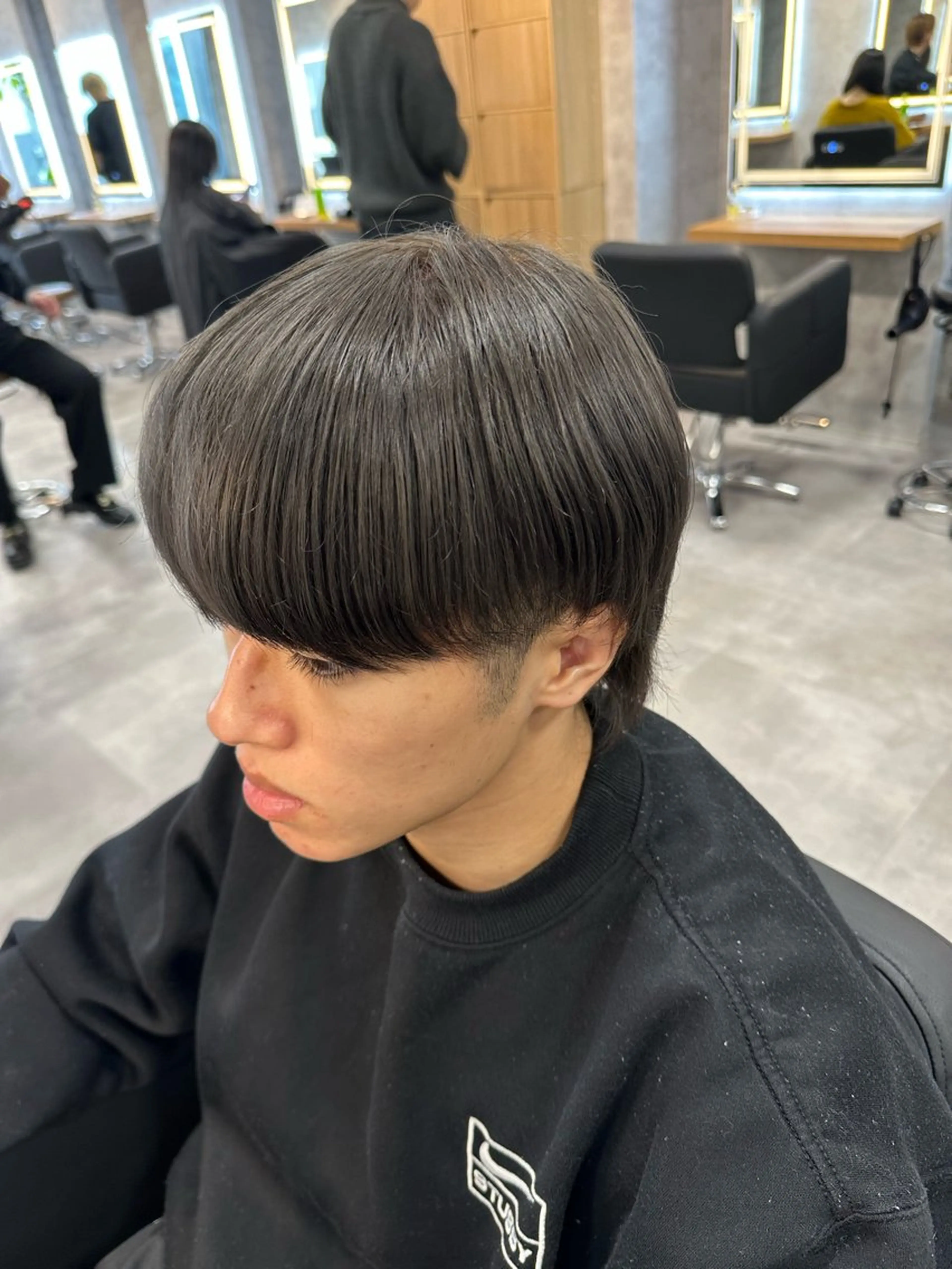カラー メンズ シルバー カット ヘアカラー 札幌メンズヘア指名 No.1光👑👑のヘアスタイル