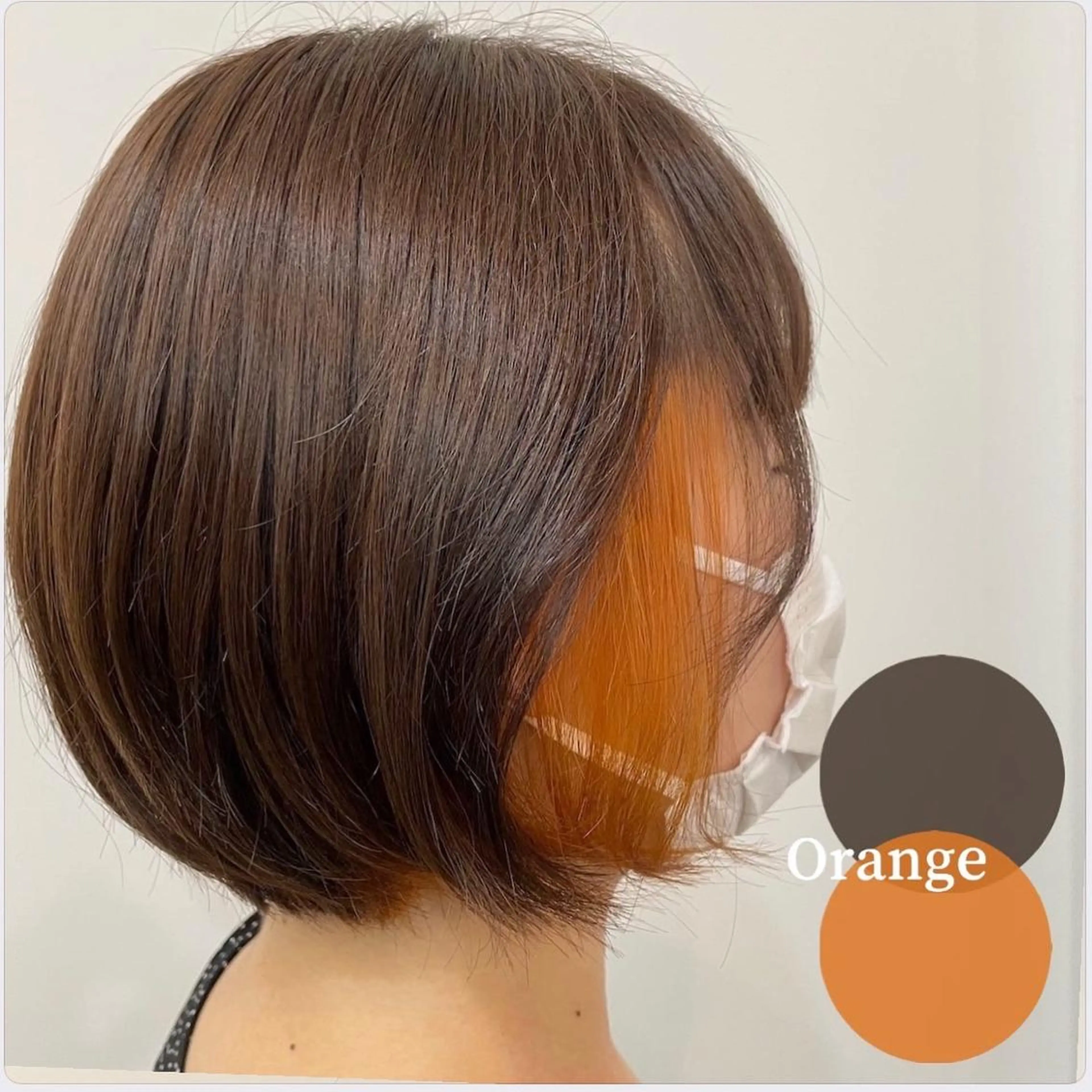 ショート カラー アイブロウ eyelash イシワタリ🦢のマツエク・マツパデザイン