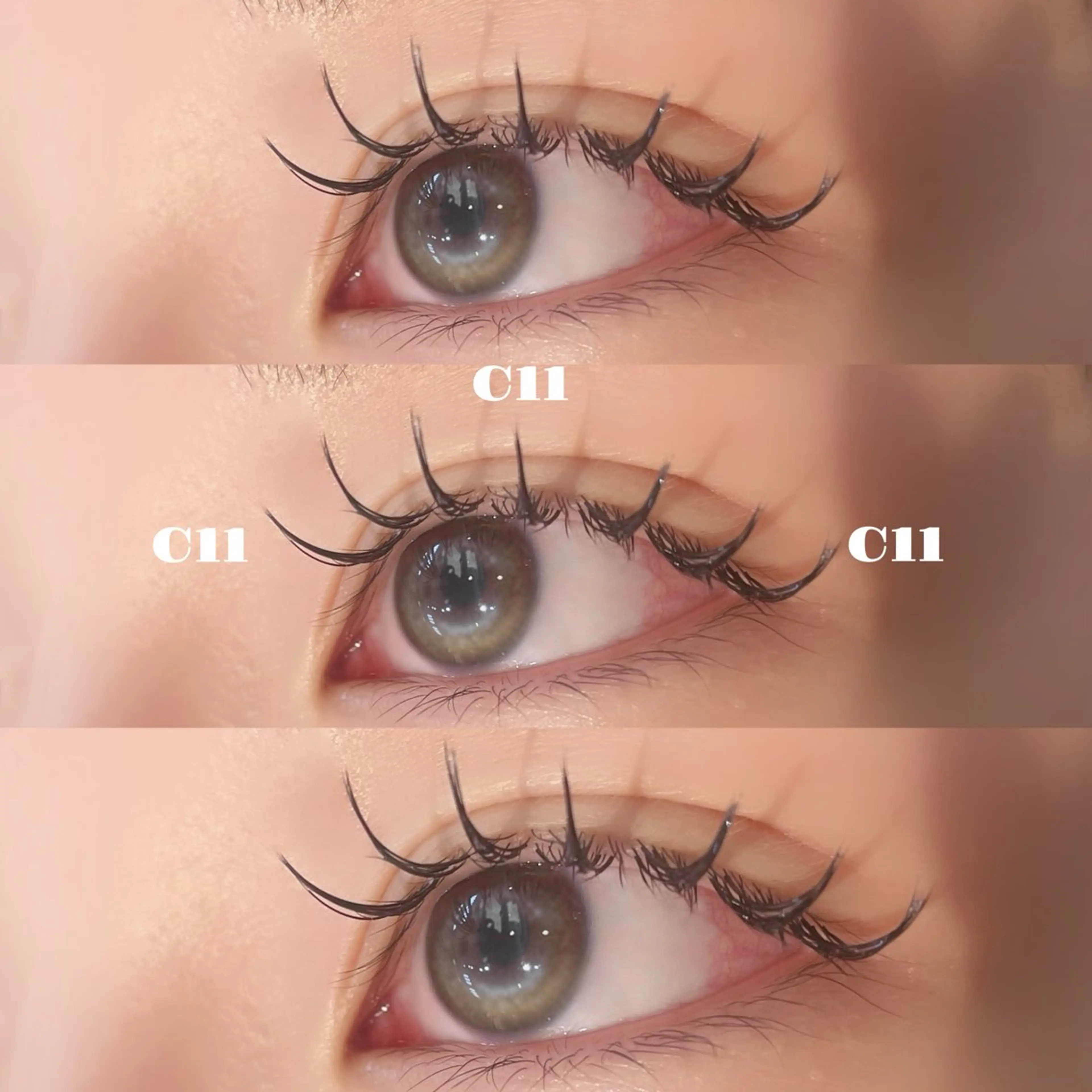 マツエク・マツパ Cカール ナチュラル マツエク LINO所属・NUN BROWS ⚜️ERIのマツエク・マツパデザイン