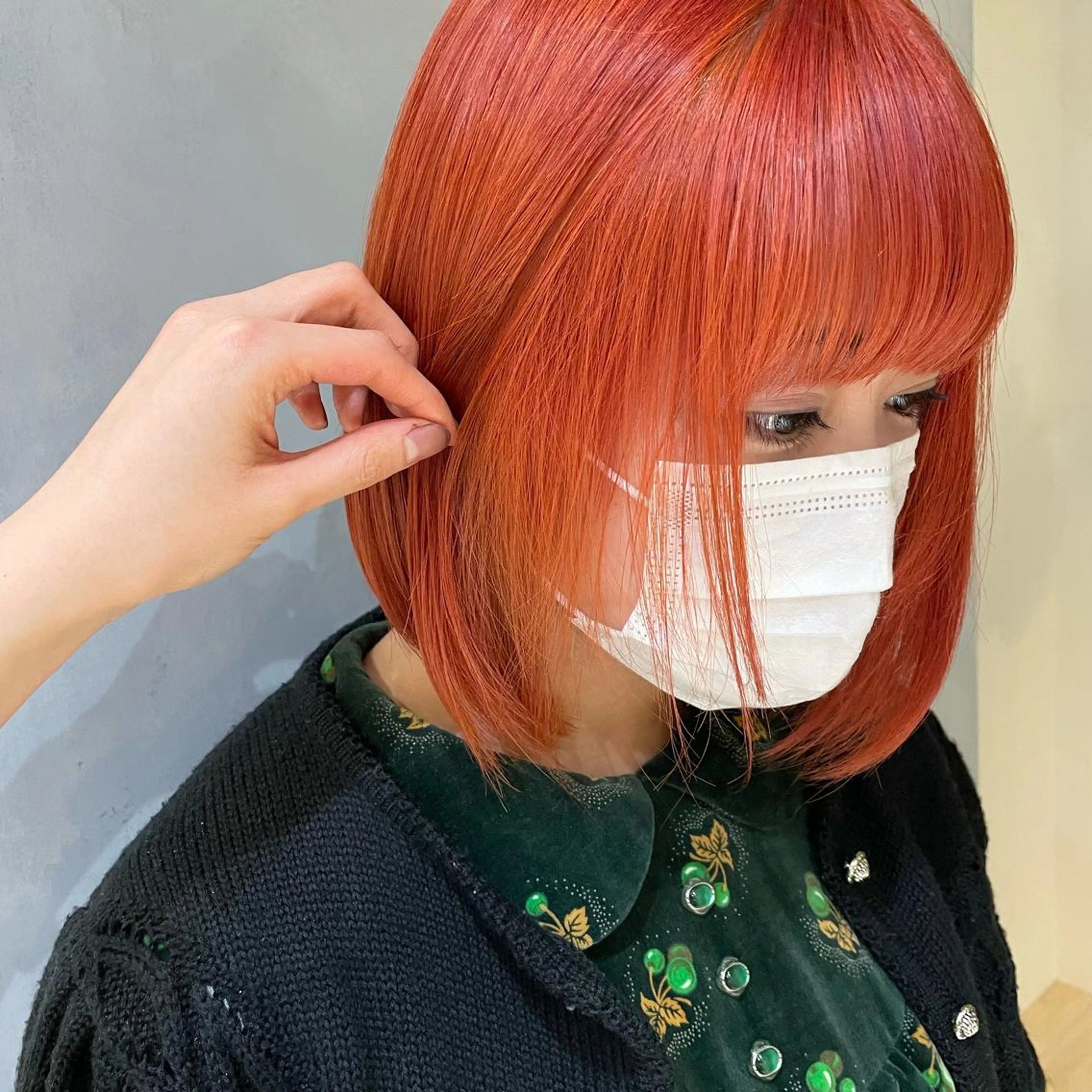 カラー ｺｺﾛ⌇ ﾎﾞﾌﾞとﾊｲﾄ-ﾝのヘアスタイル