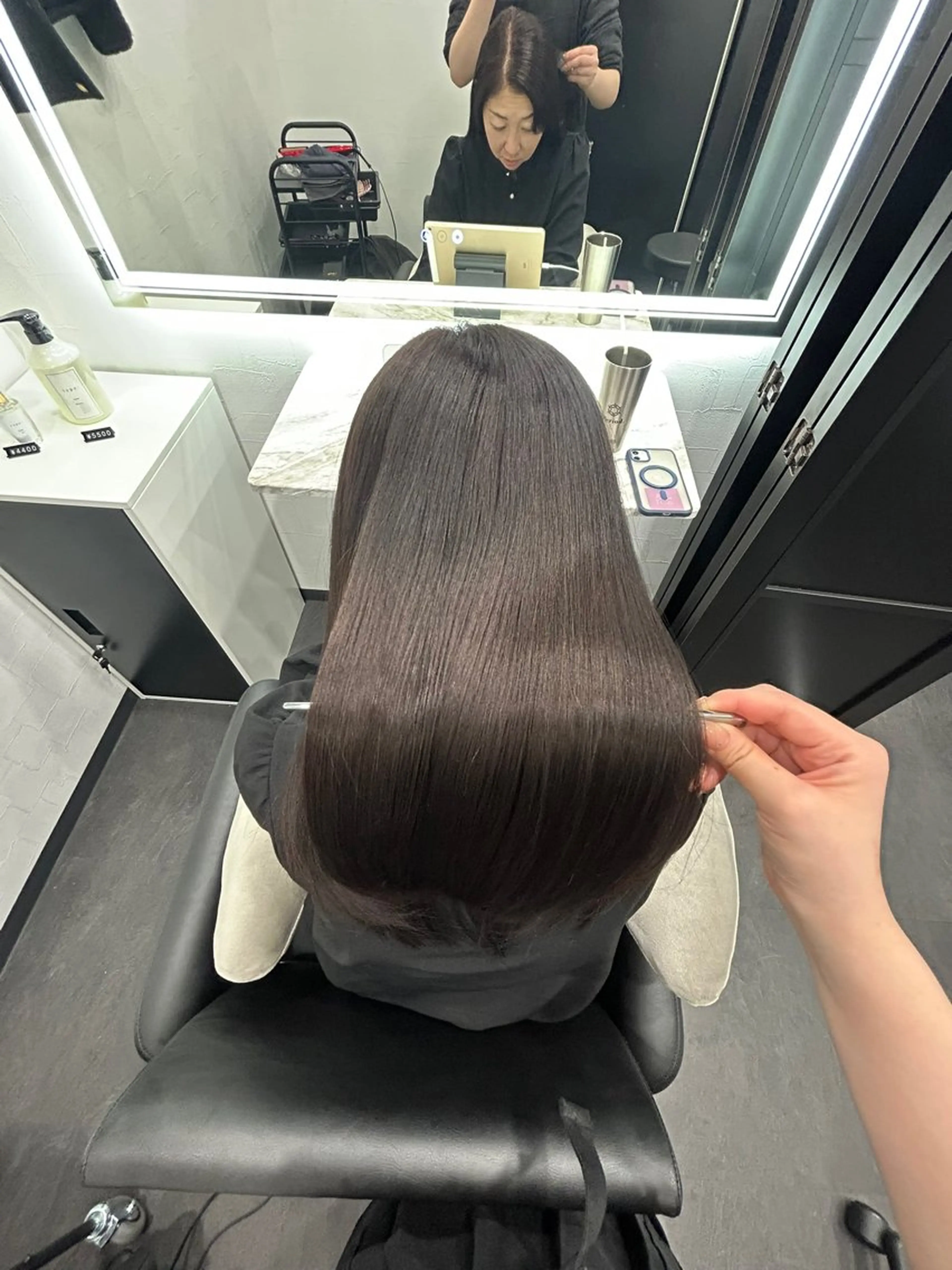 カラー Period.所属・Period.赤坂 RIKOのヘアスタイル