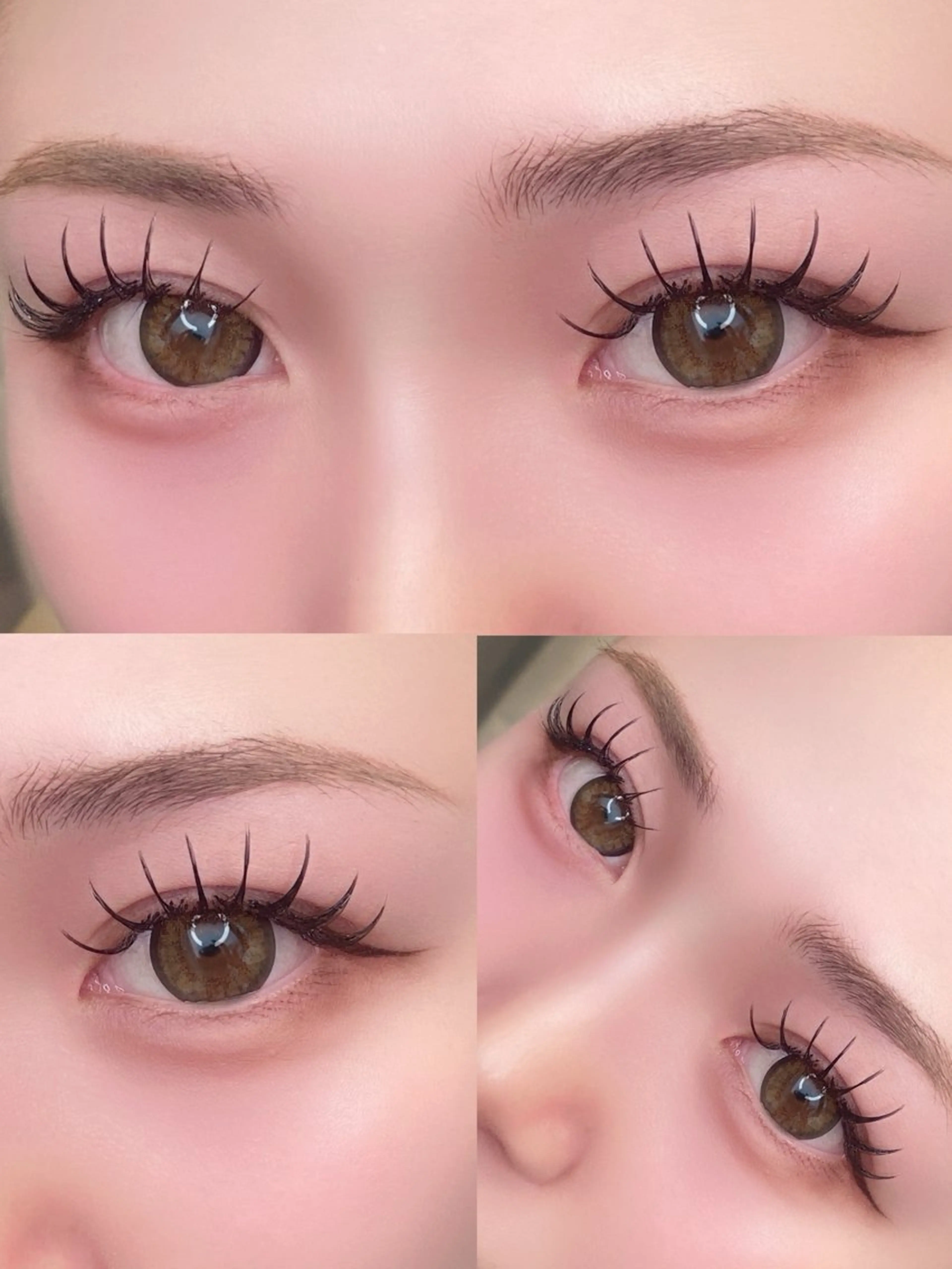 【Jrアイリスト】マツエク練習モデル　ダブルフラットorバインドロック60束　L/LJ/LC/LDカールあり♡の写真