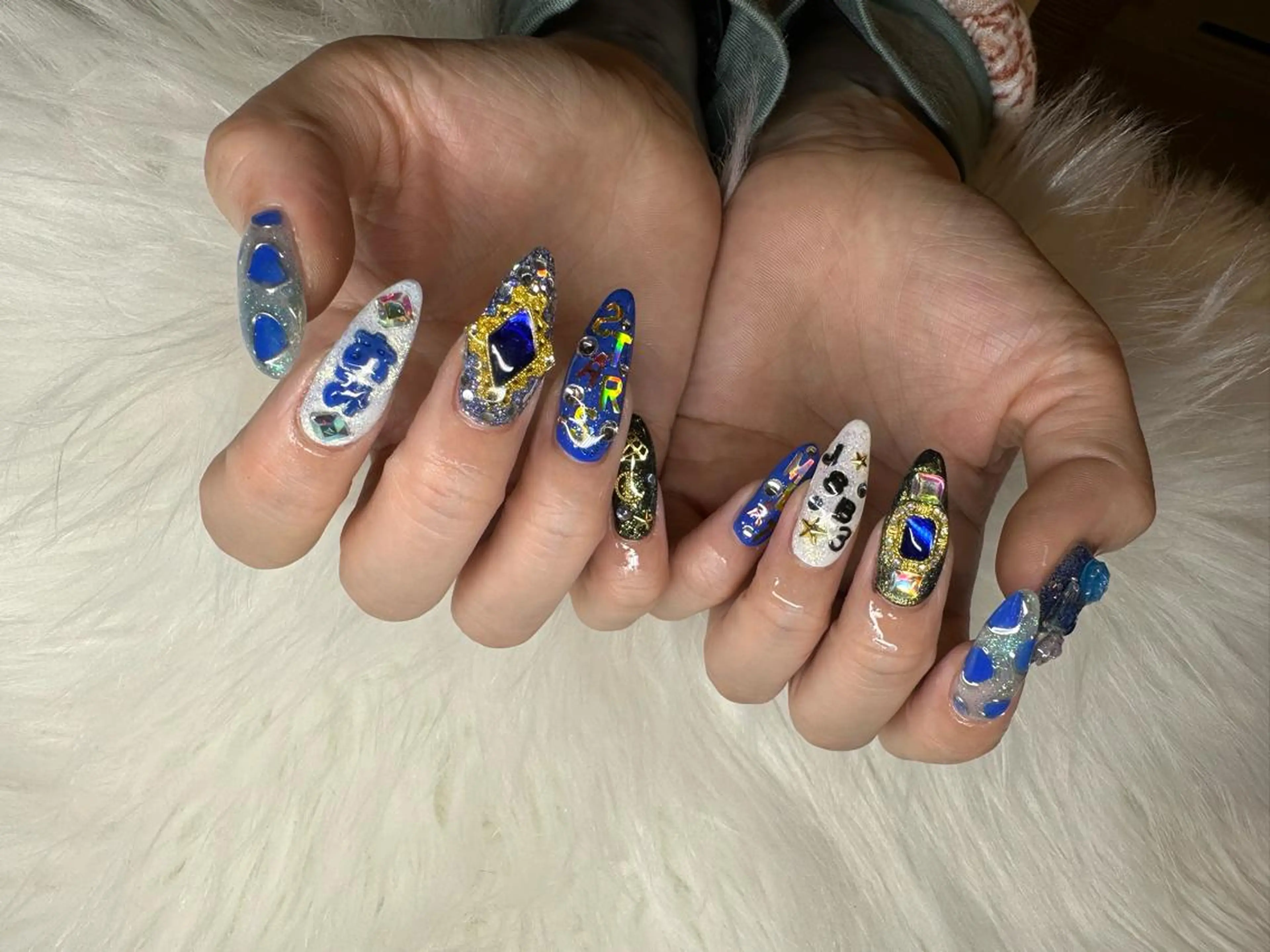 ロング ネイル ハンドネイル ハンドケア Non Nonのネイルデザイン