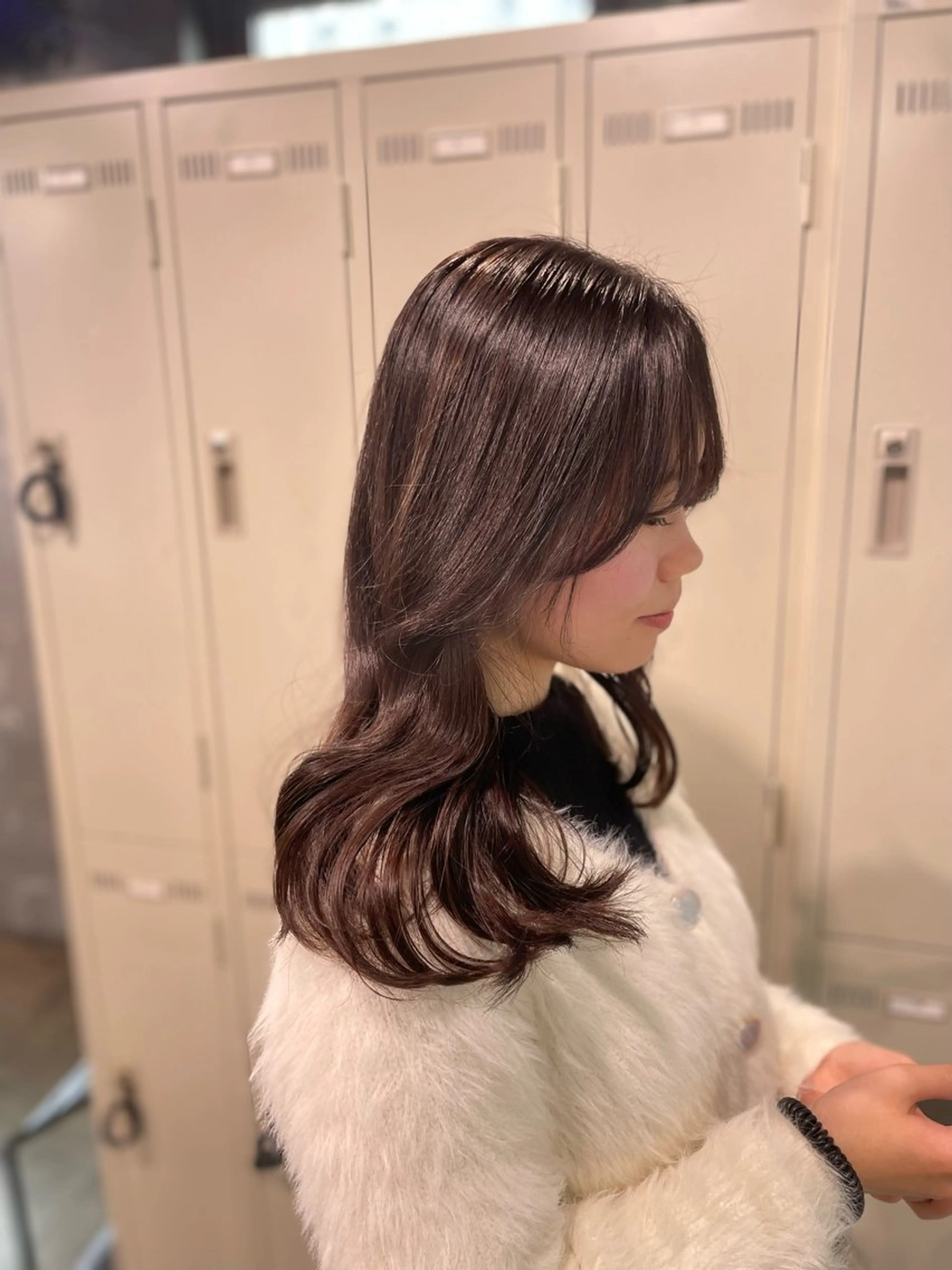 カラー ヘアカラー 🤍ベージュ/透明感 韓国ヘア/まりん🤍のヘアスタイル