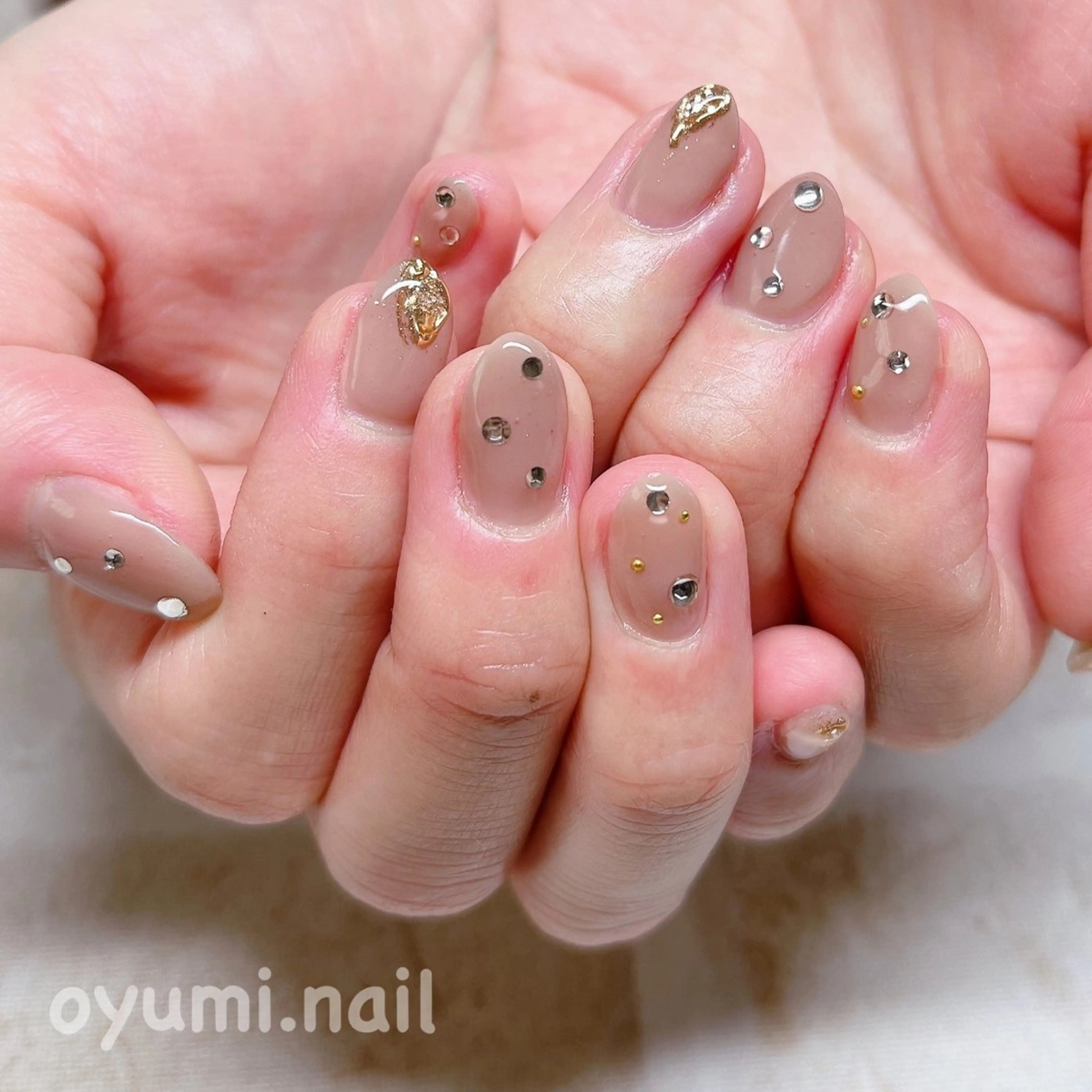 ネイル シンプルネイル ハンドネイル takanashi yumiのネイルデザイン
