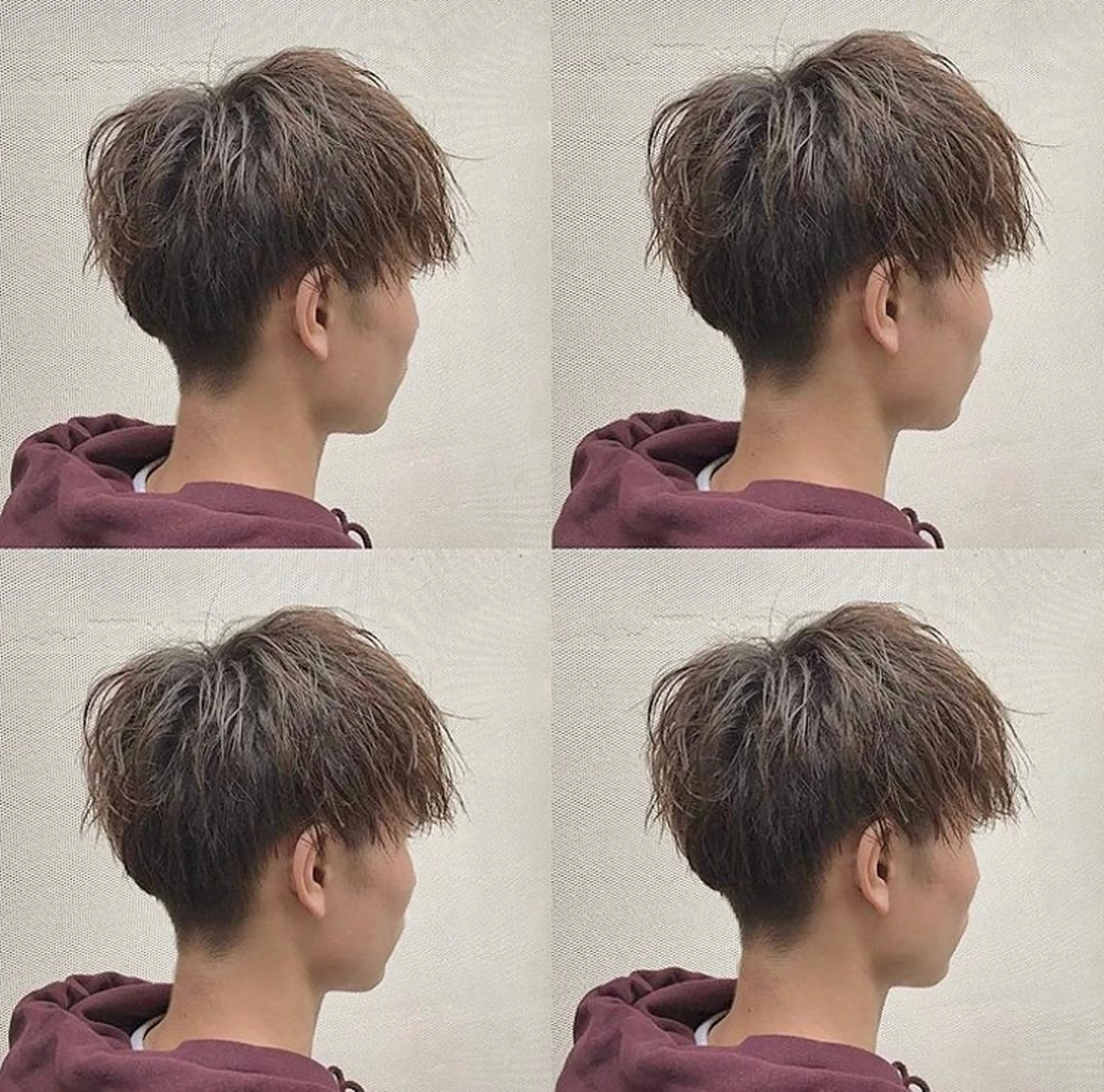 カラー パーマ メンズ メンズパーマ 髪質改善🫧ベージュ 椙山 響のヘアスタイル