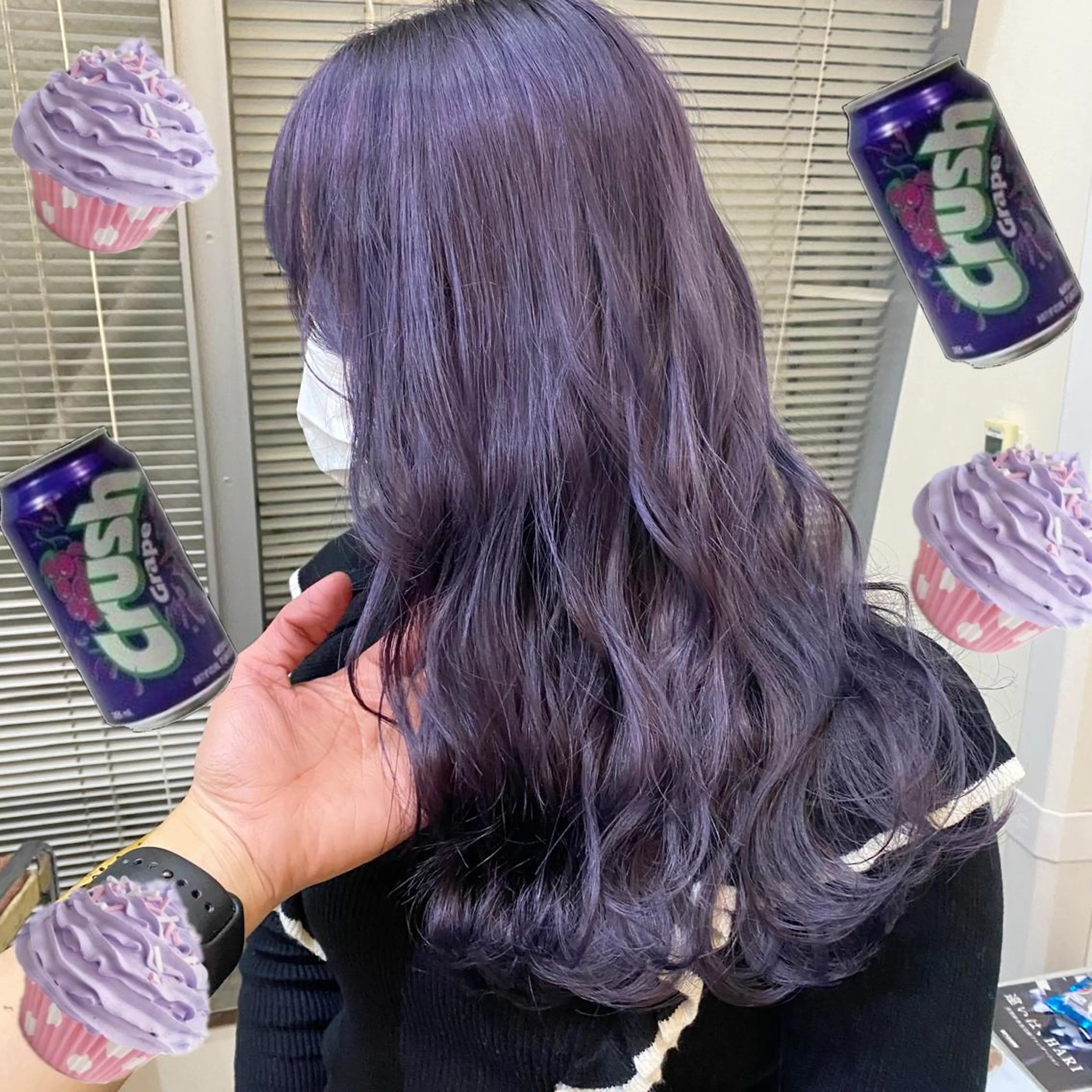 ロング カラー salon village所属・色落ちまで可愛い🧚 心斎橋hikaruのヘアスタイル