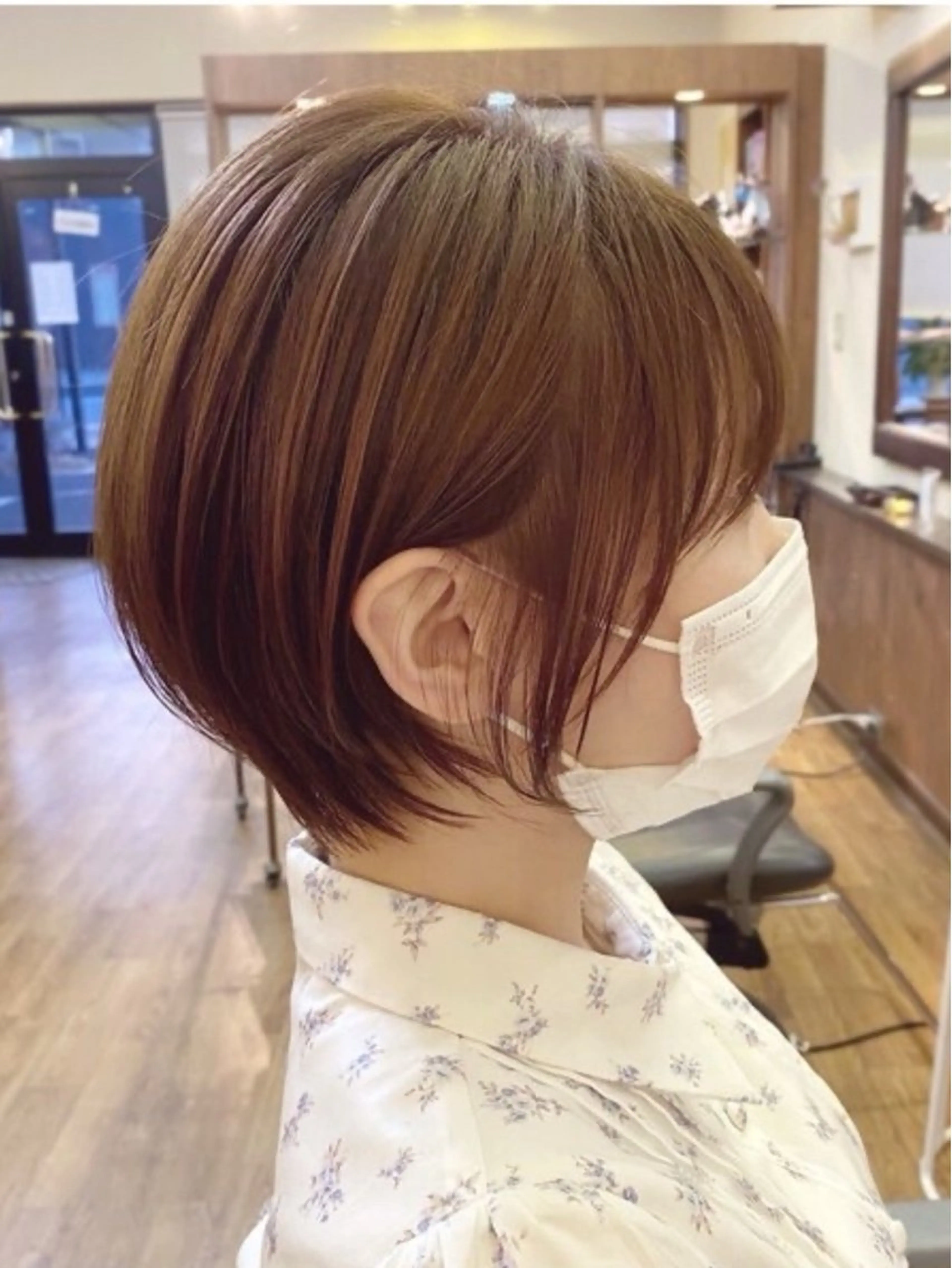 ショート カラー ブリーチ ケアブリーチ ダブルカラー ハイライトカラー イルミナカラー S. RYUTAのヘアスタイル