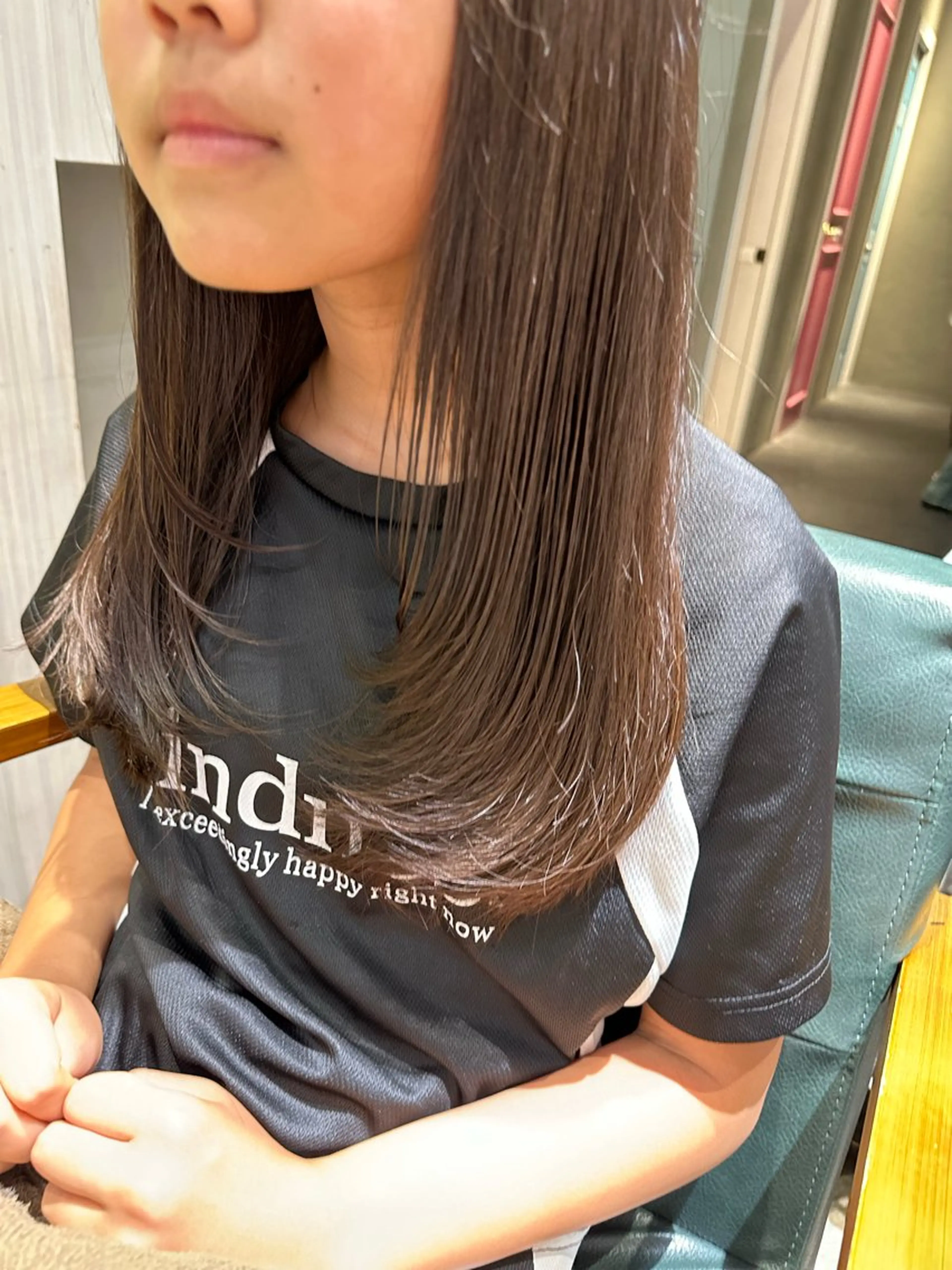セミロング レイヤーカット 【echelle】 AMUのヘアスタイル