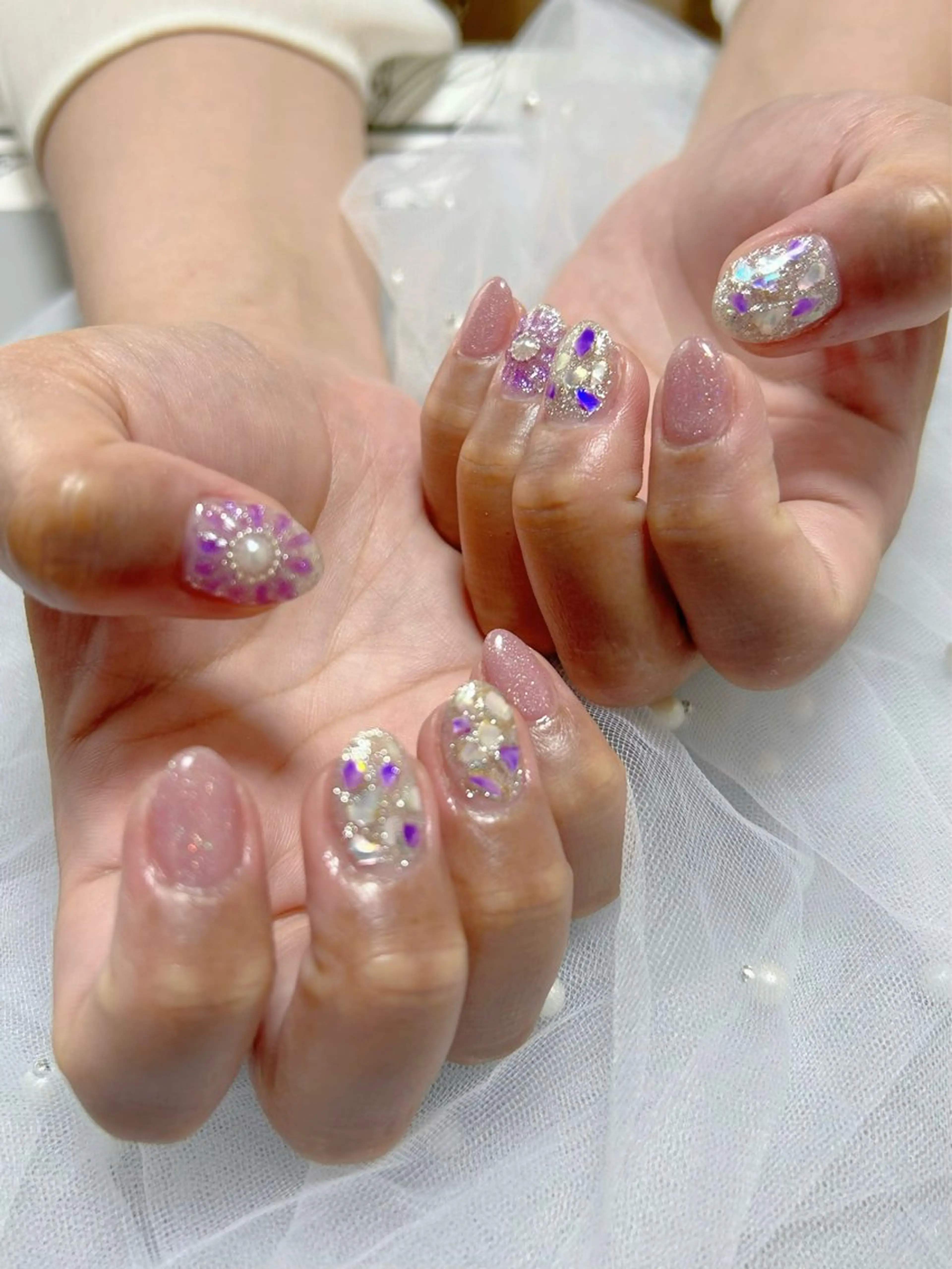 ネイル ハンドネイル 森 晴有のネイルデザイン