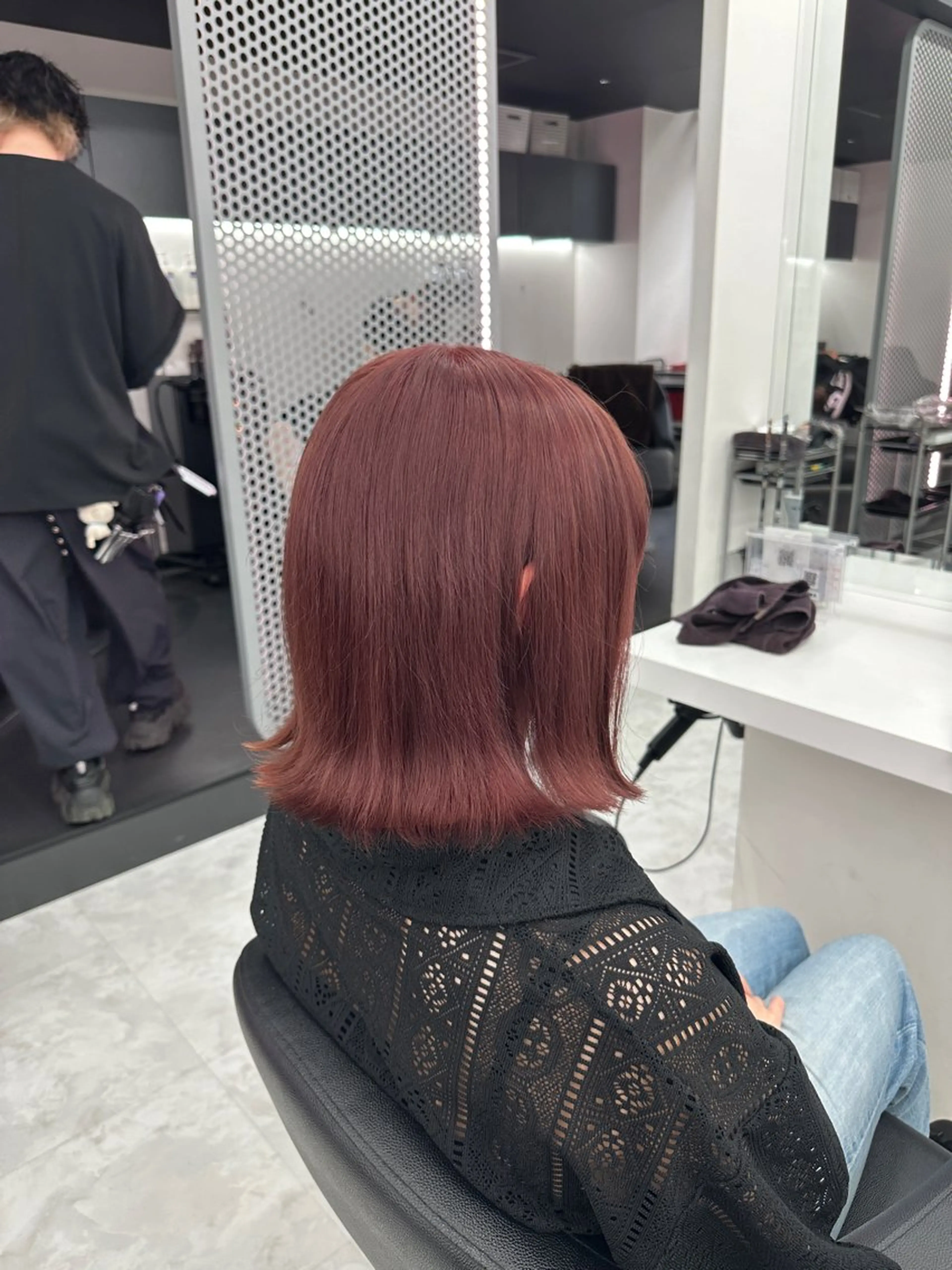 ロング カラー パーマ ヘアアレンジ メンズ キッズ ♥️韓国ヘア レイヤー♥️ゆりのヘアスタイル