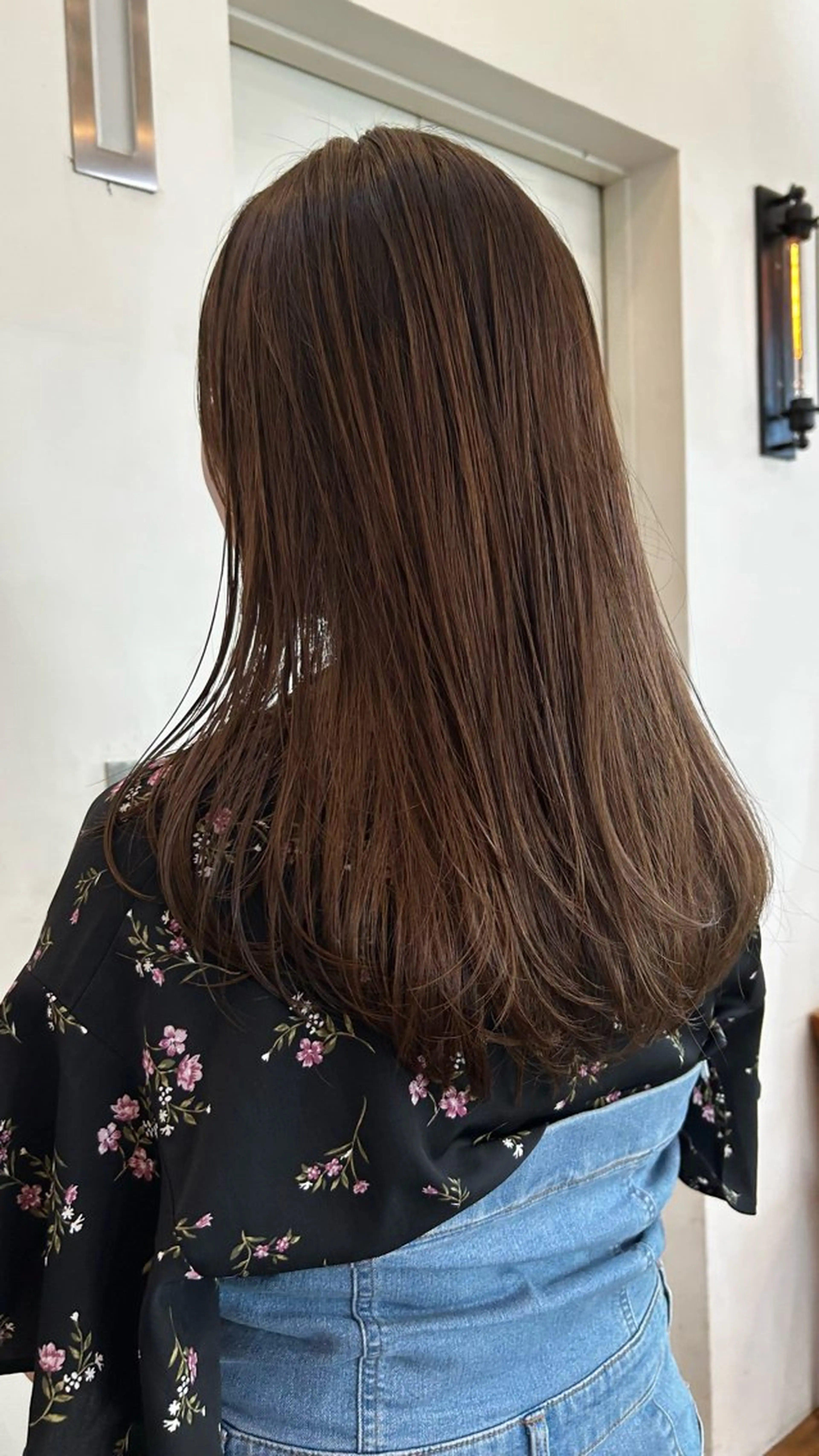 ロング レイヤーカット 似合わせカット Belle 新宿店所属・レイヤーカット大人気 //吉田百花のヘアスタイル
