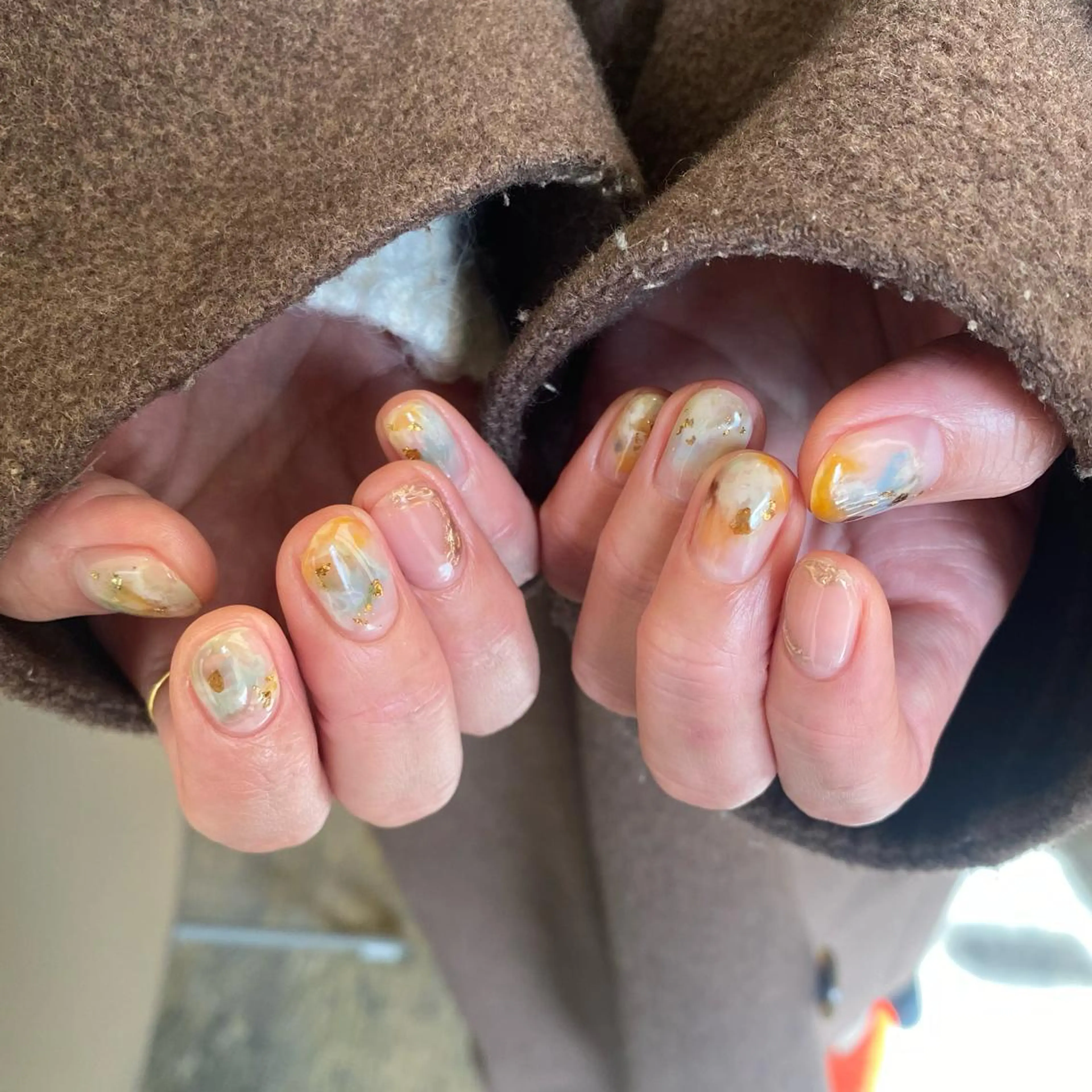 ネイル 春ネイル ハンドネイル nable.所属・望月 実莉のネイルデザイン