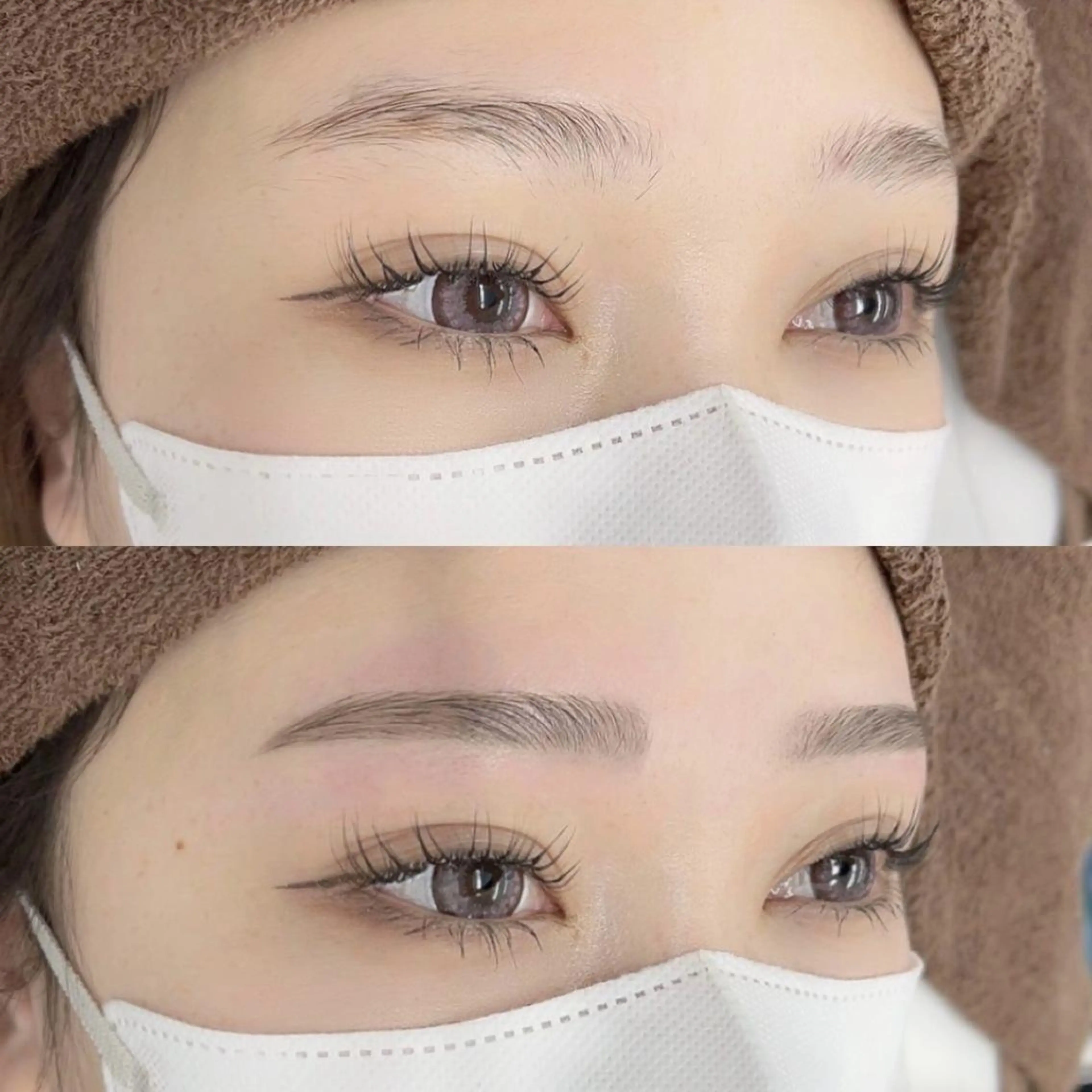 アイブロウ BEIGE 上前津 💗NANAKAのマツエク・マツパデザイン