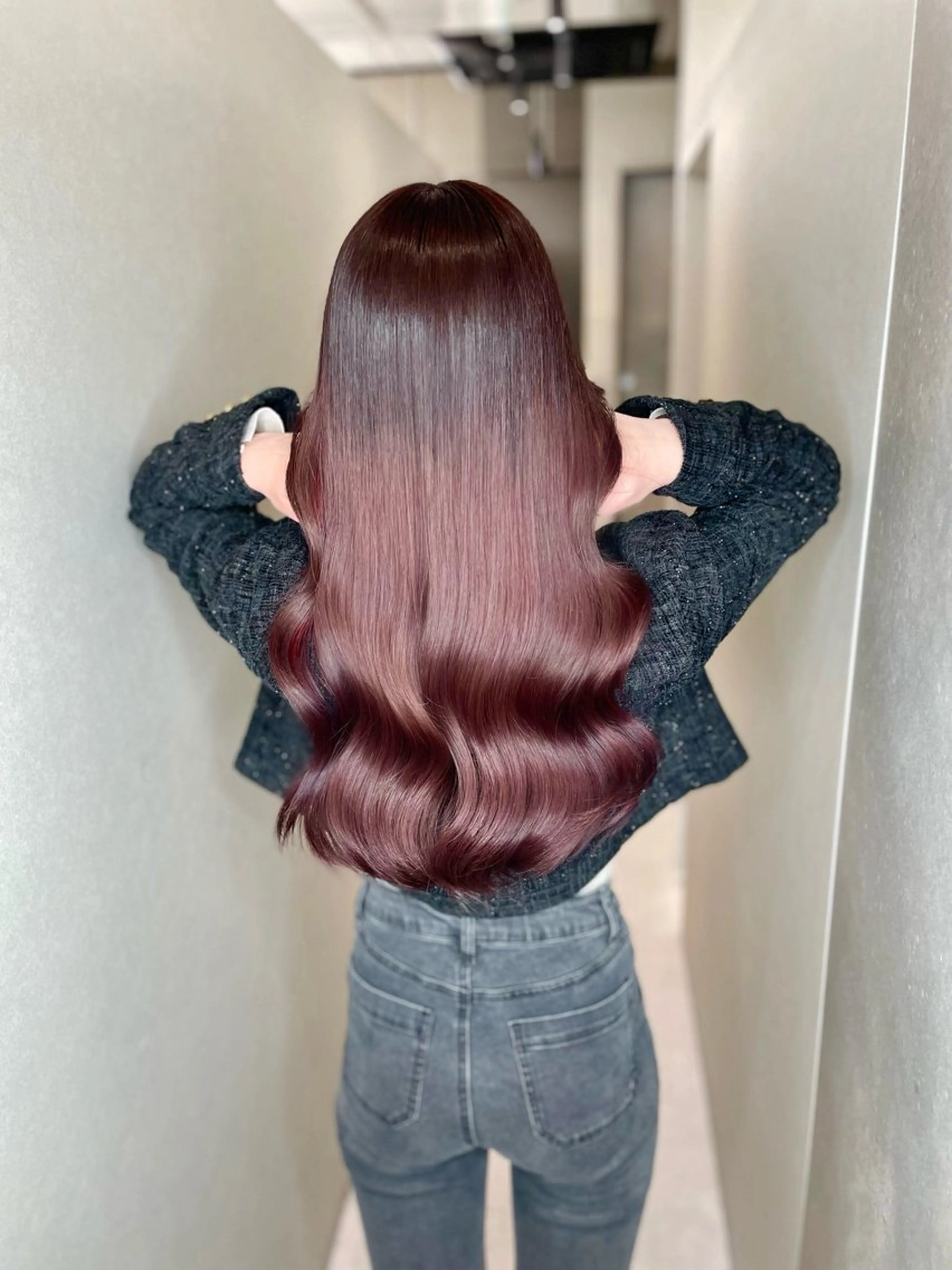 ロング カラー 透明感カラー 髪質改善 カット ヘアカラー トリートメント BOOTH share saron所属・今井 勝也のヘアスタイル