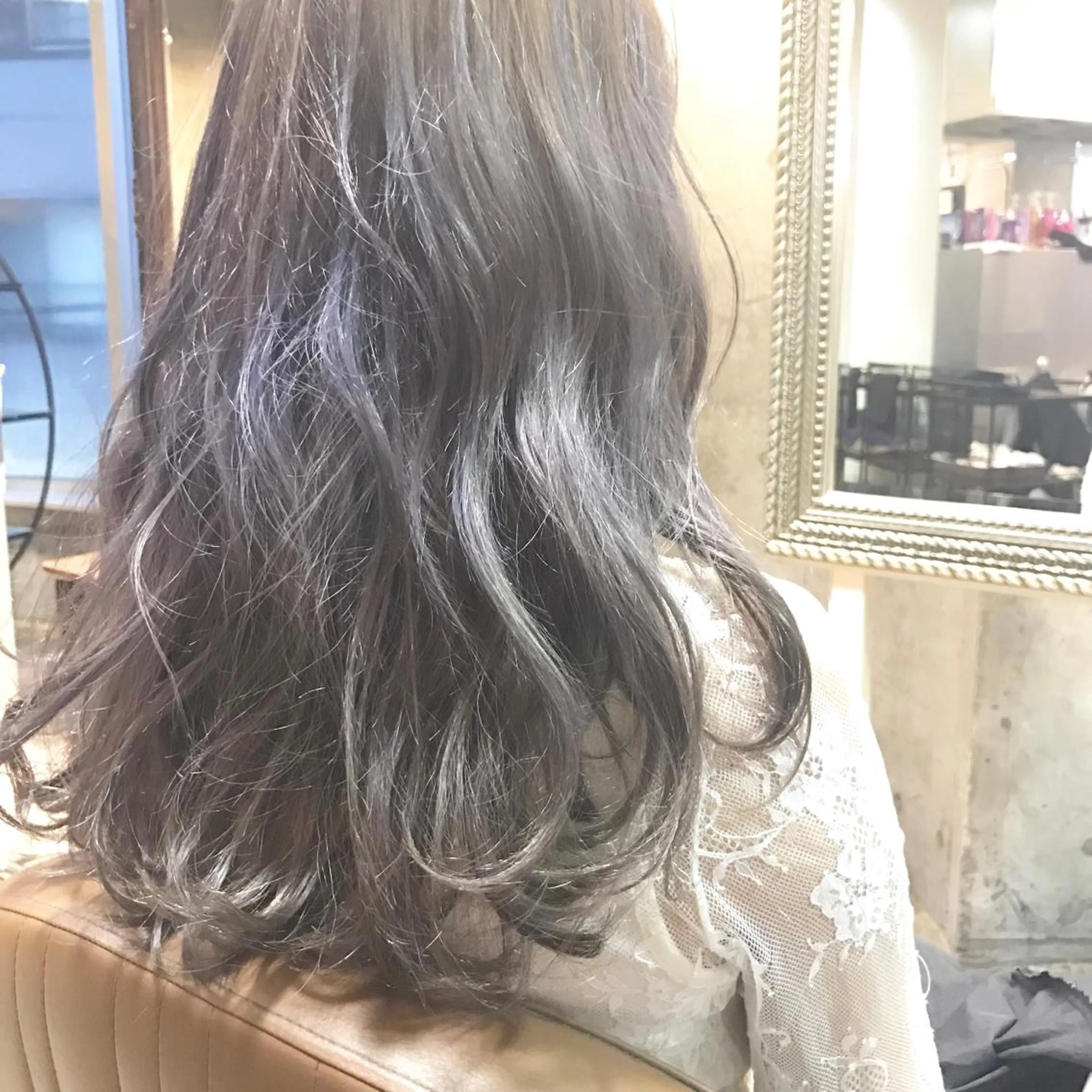 ロング カラー 高比良 剛のヘアスタイル