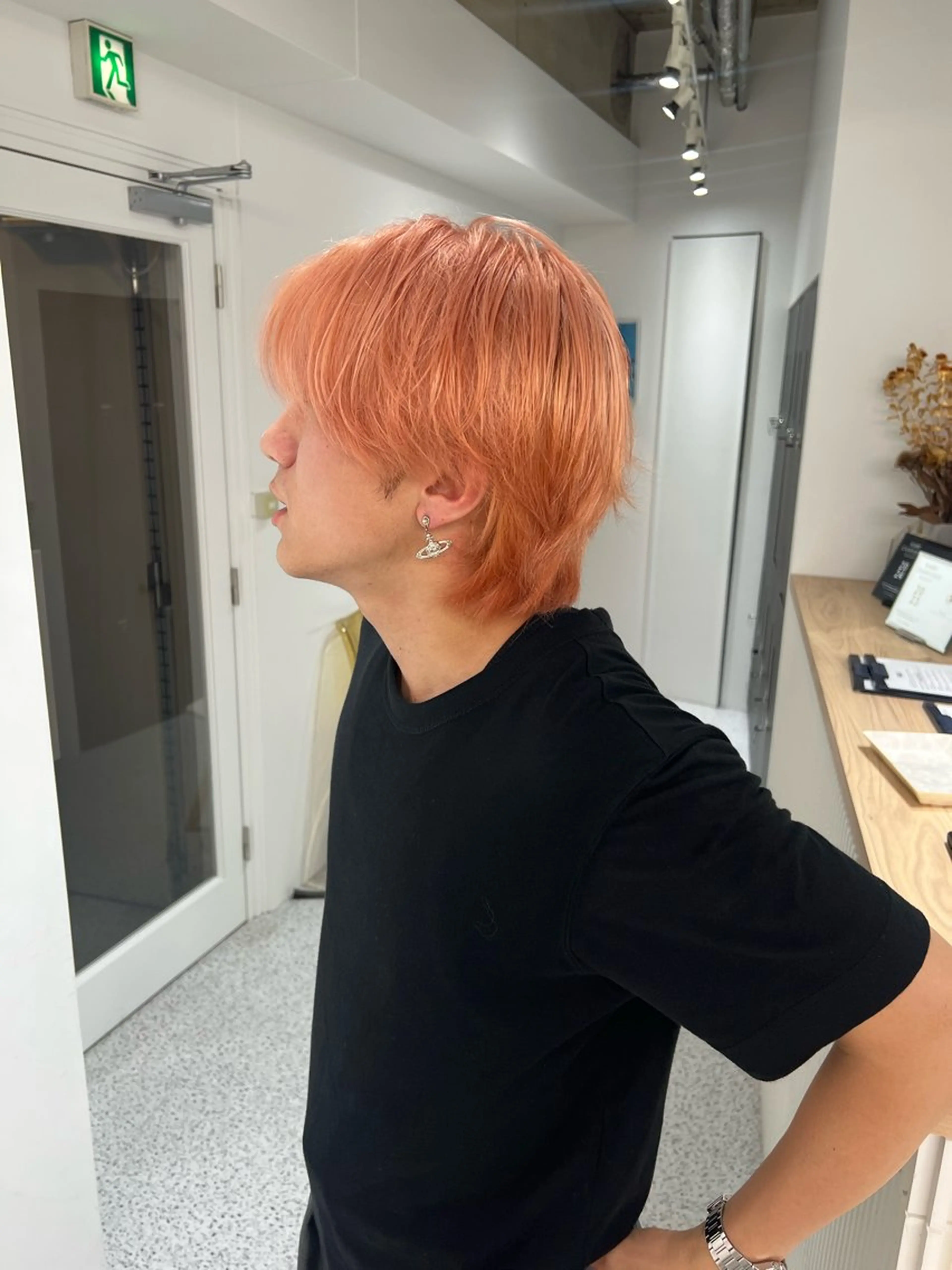 メンズ メンズブリーチ メンズハイトーン ヘアカラー 小川 陽菜のヘアスタイル