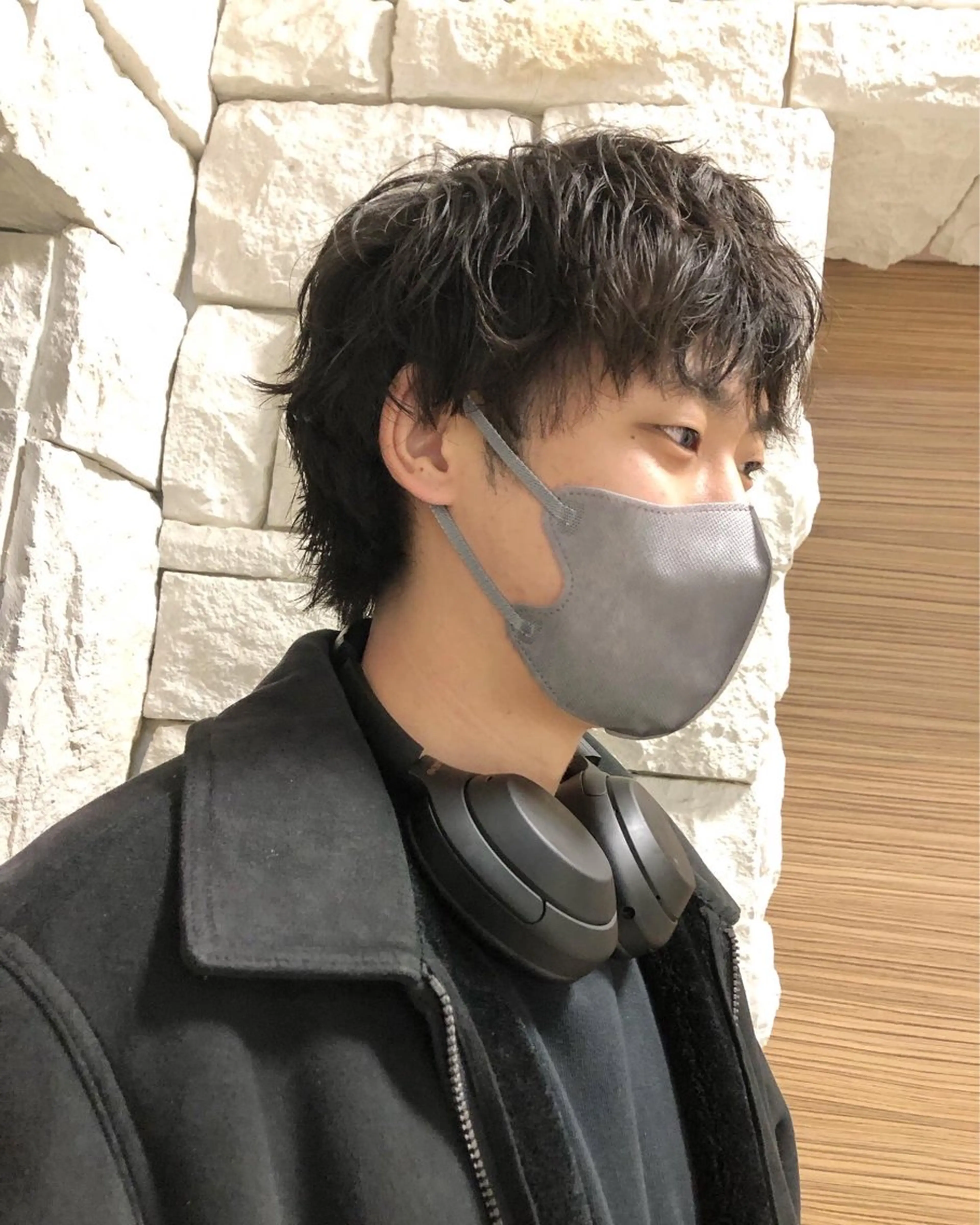 パーマ ヘアアレンジ メンズ メンズパーマ カット トリートメント ヘアセット ainico+所属・メンズ特化✂️栗原 侑也のヘアスタイル