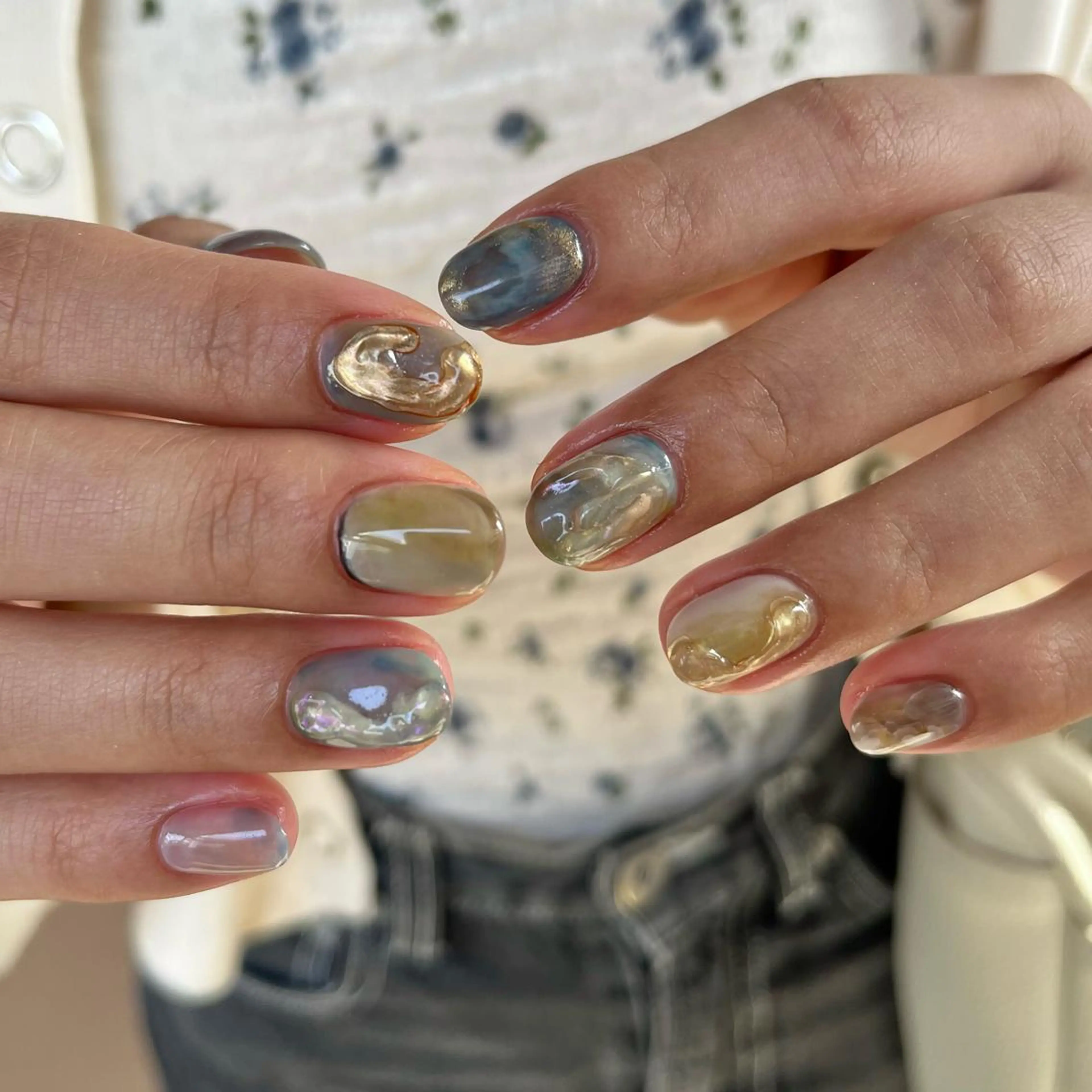 ネイル ハンドネイル nail salon O (en)所属・vegh. nail／阿波座のネイルデザイン