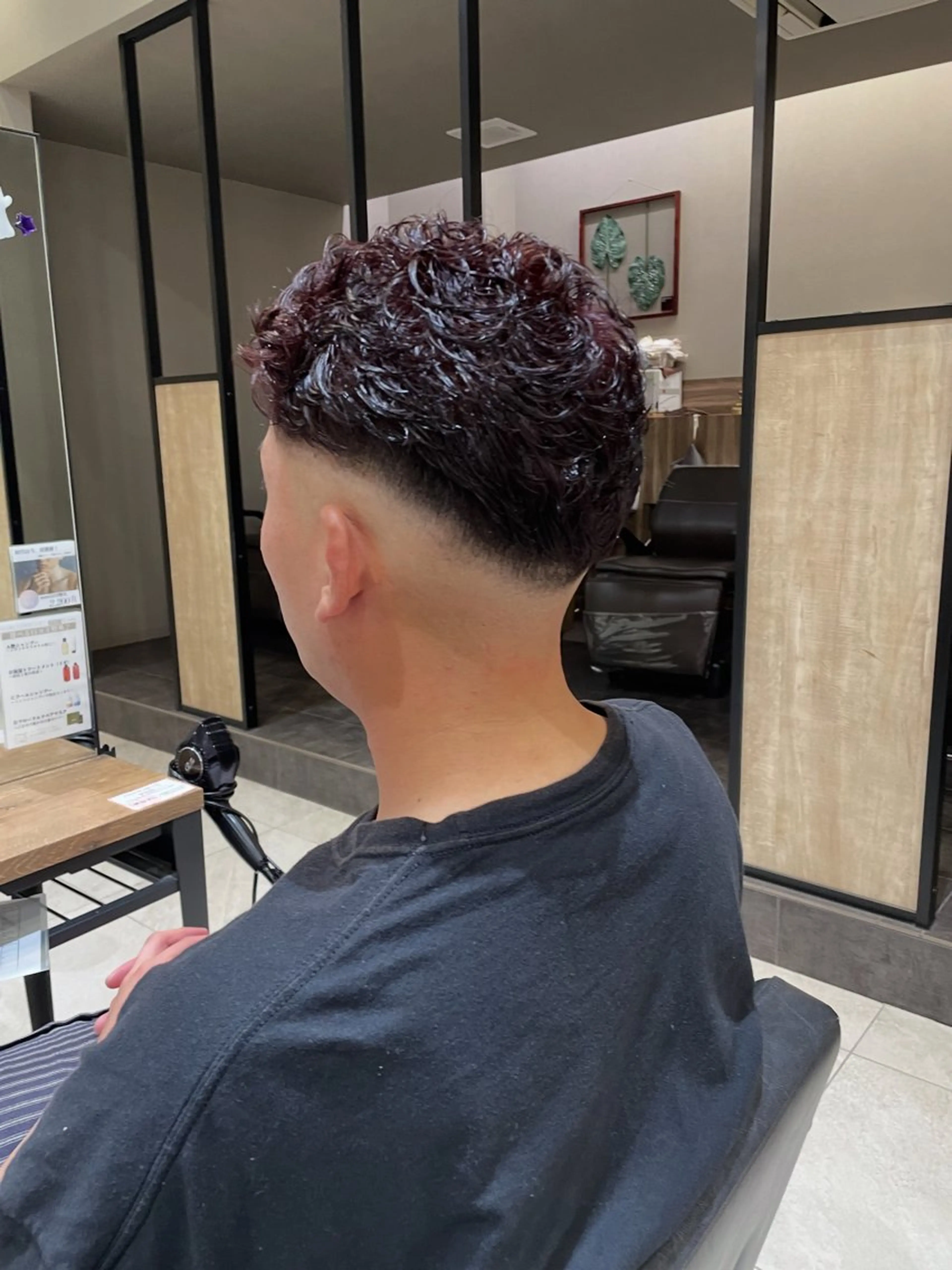 メンズ フェードカット スキンフェード カット 野水 隆雅のヘアスタイル