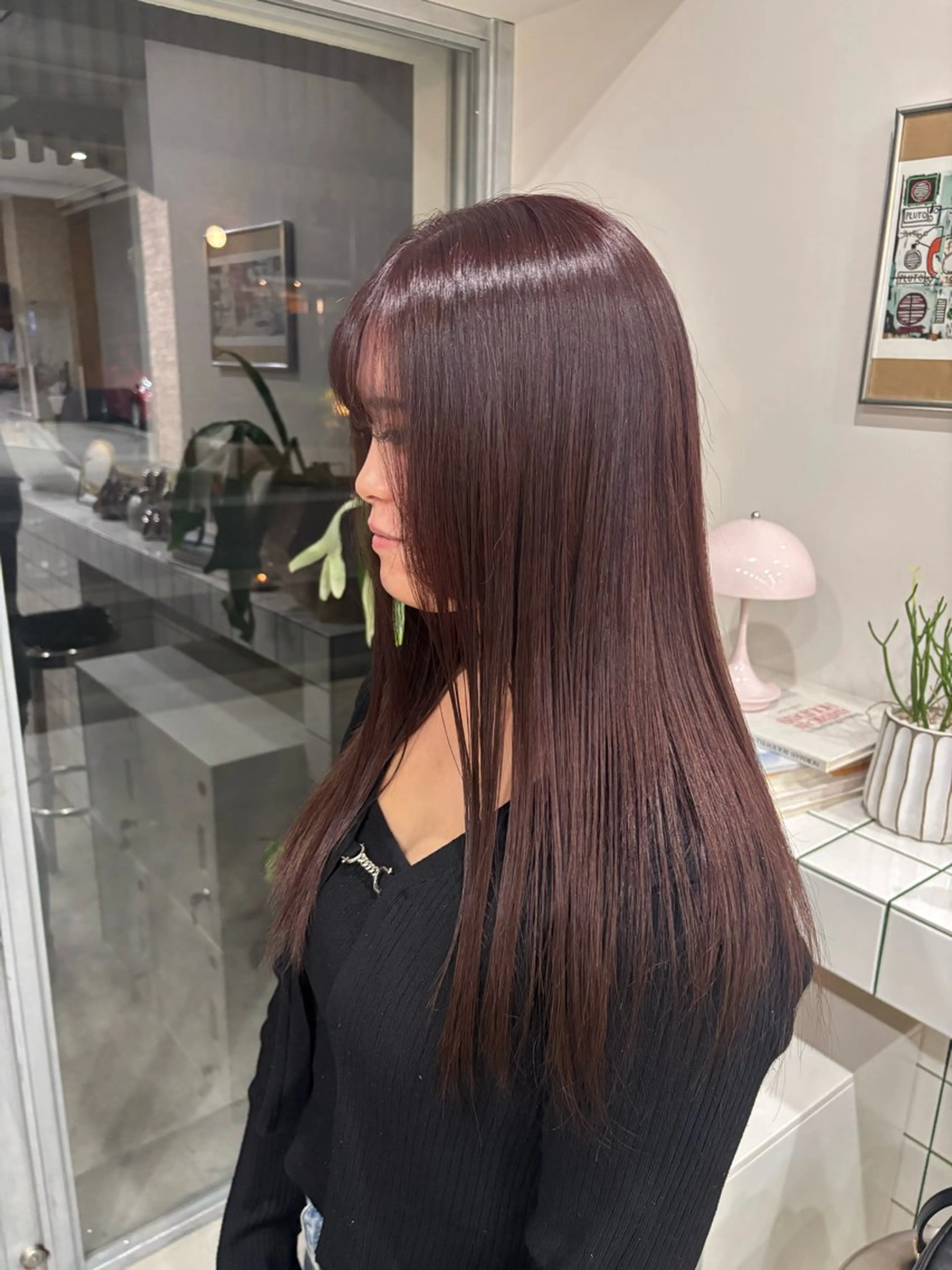 【🍒暖色カラー限定🍒】ダメージレスプレミアムケアカラー+lalupaトリートメントの写真