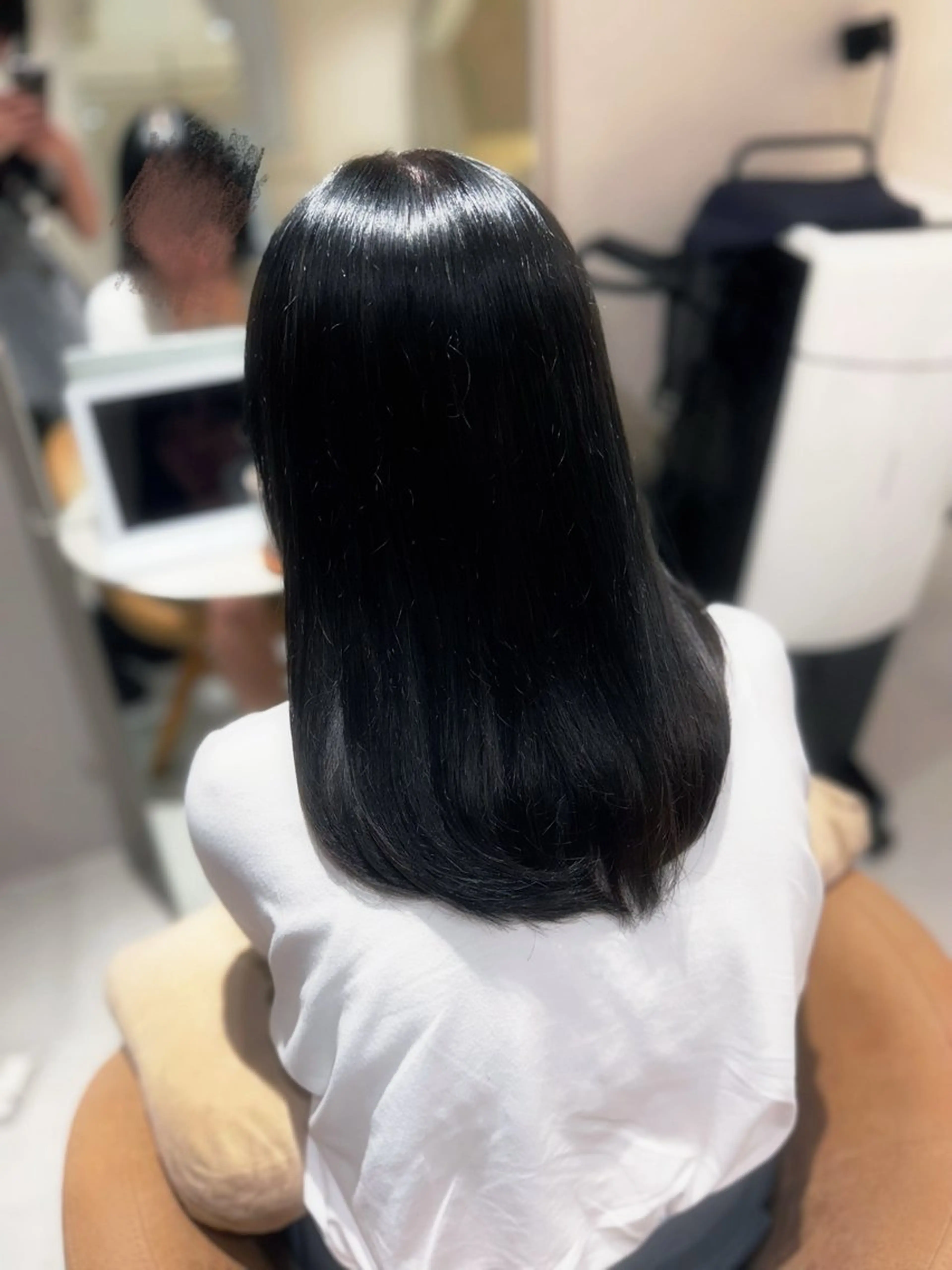 ミディアム カラー ヘアカラー ❁⃘*花屋併設サロン 荘司麻百合◌˳𓇬のヘアスタイル