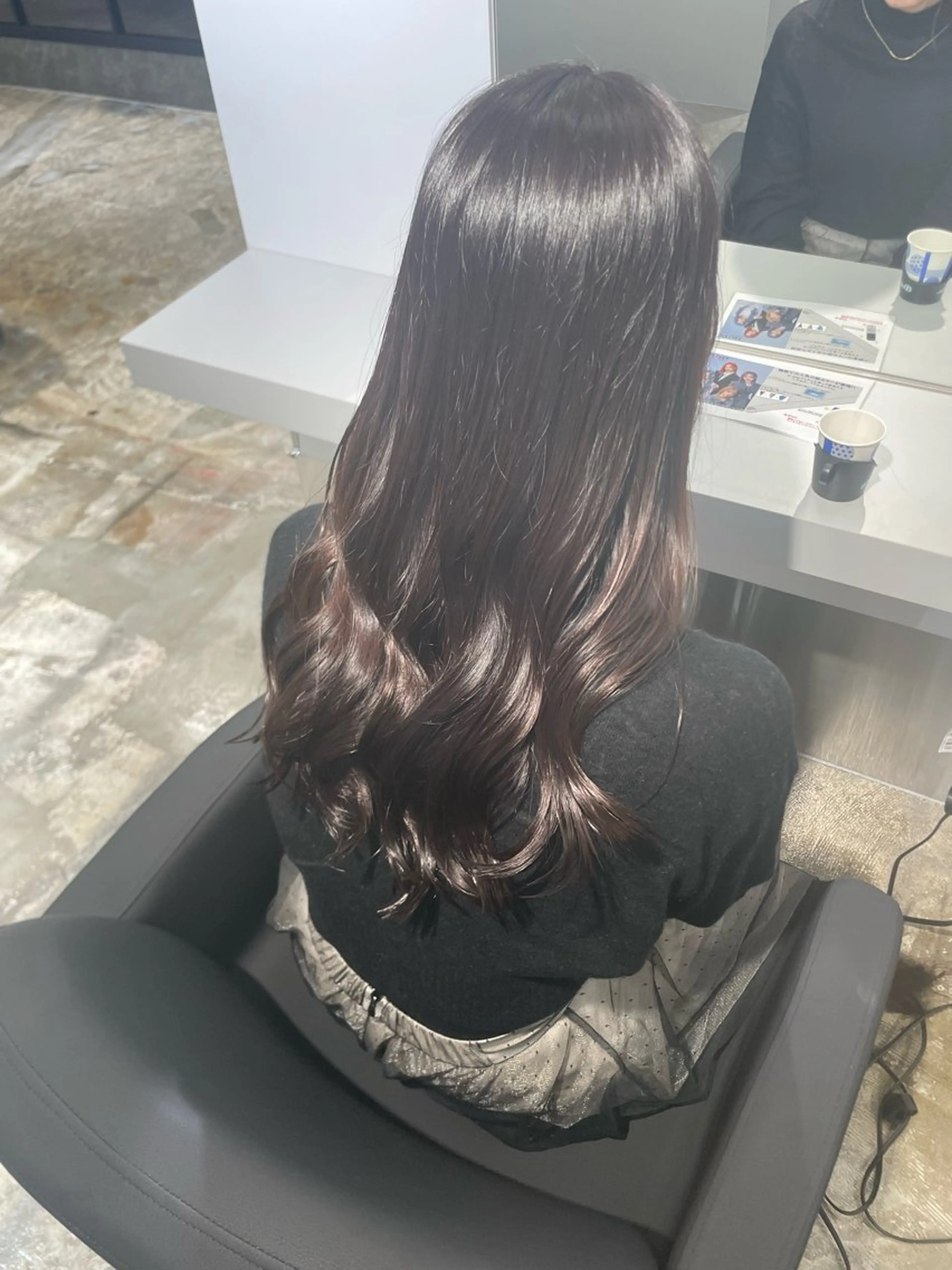 ロング カラー ブラウンカラー ショコラブラウン 髪質改善/艶カラー Hiroakiのヘアスタイル