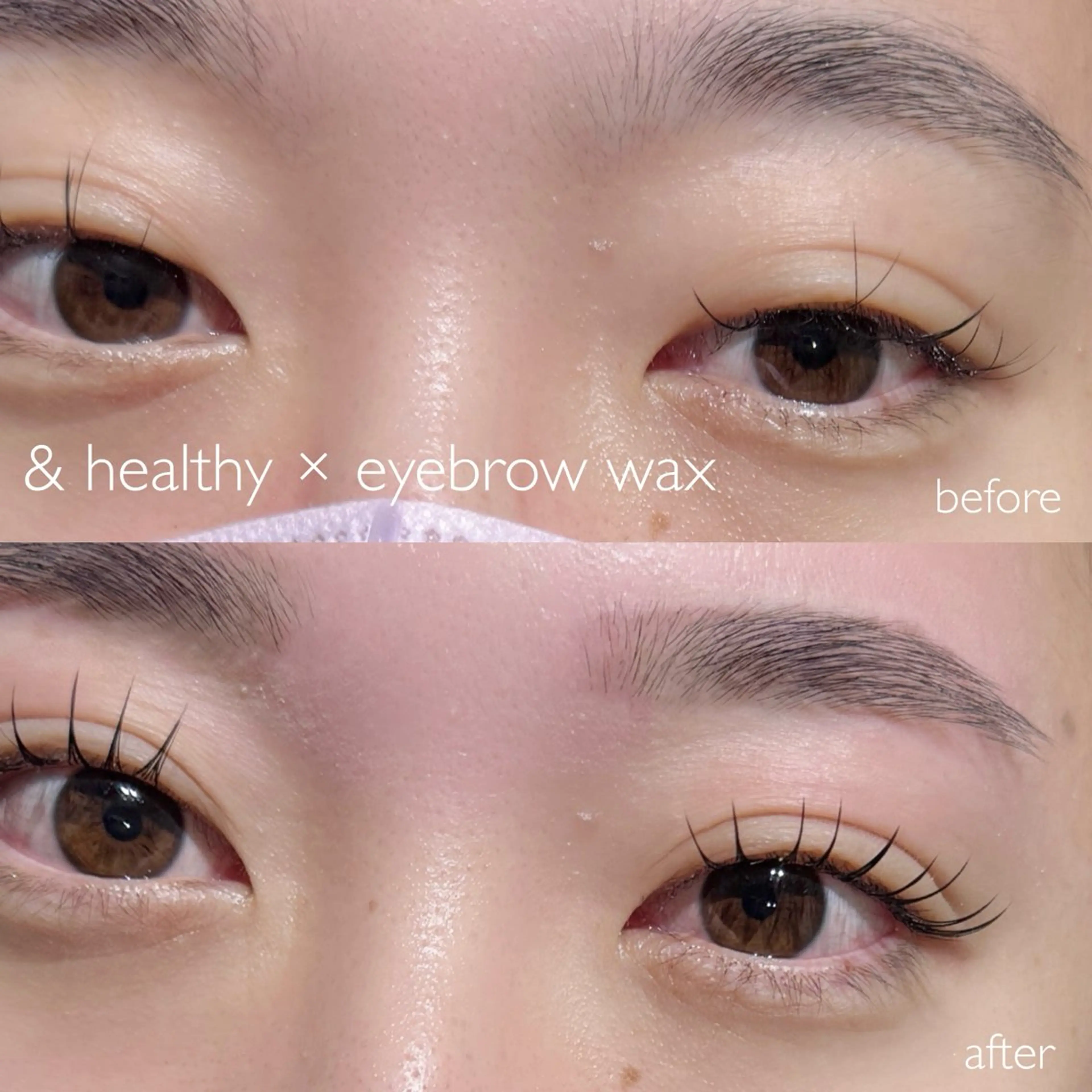 & healthy 100本 × 眉waxの写真