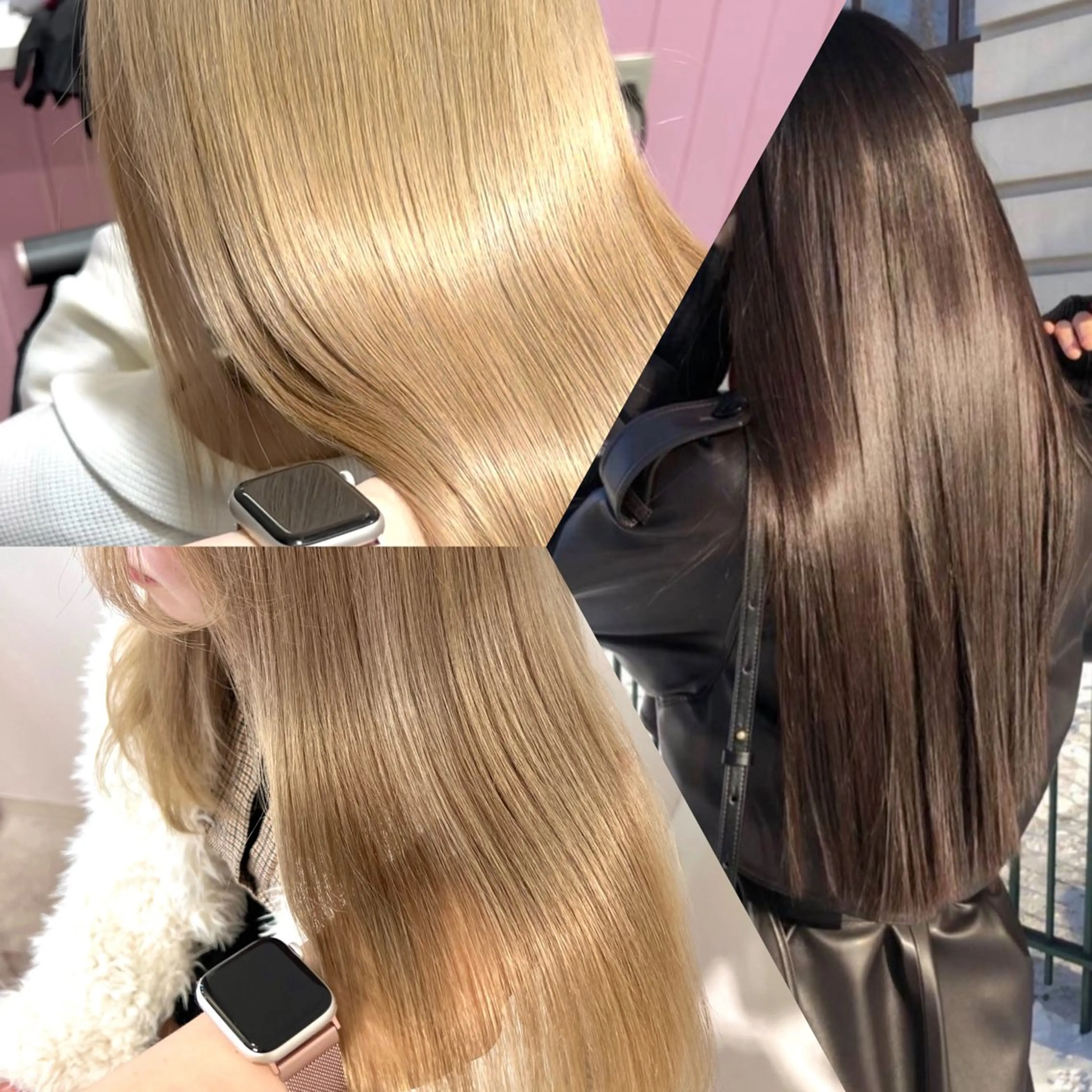 ロング トリートメント ハイトーン♡ブリーチ ♡エクステ♡nanaのヘアスタイル