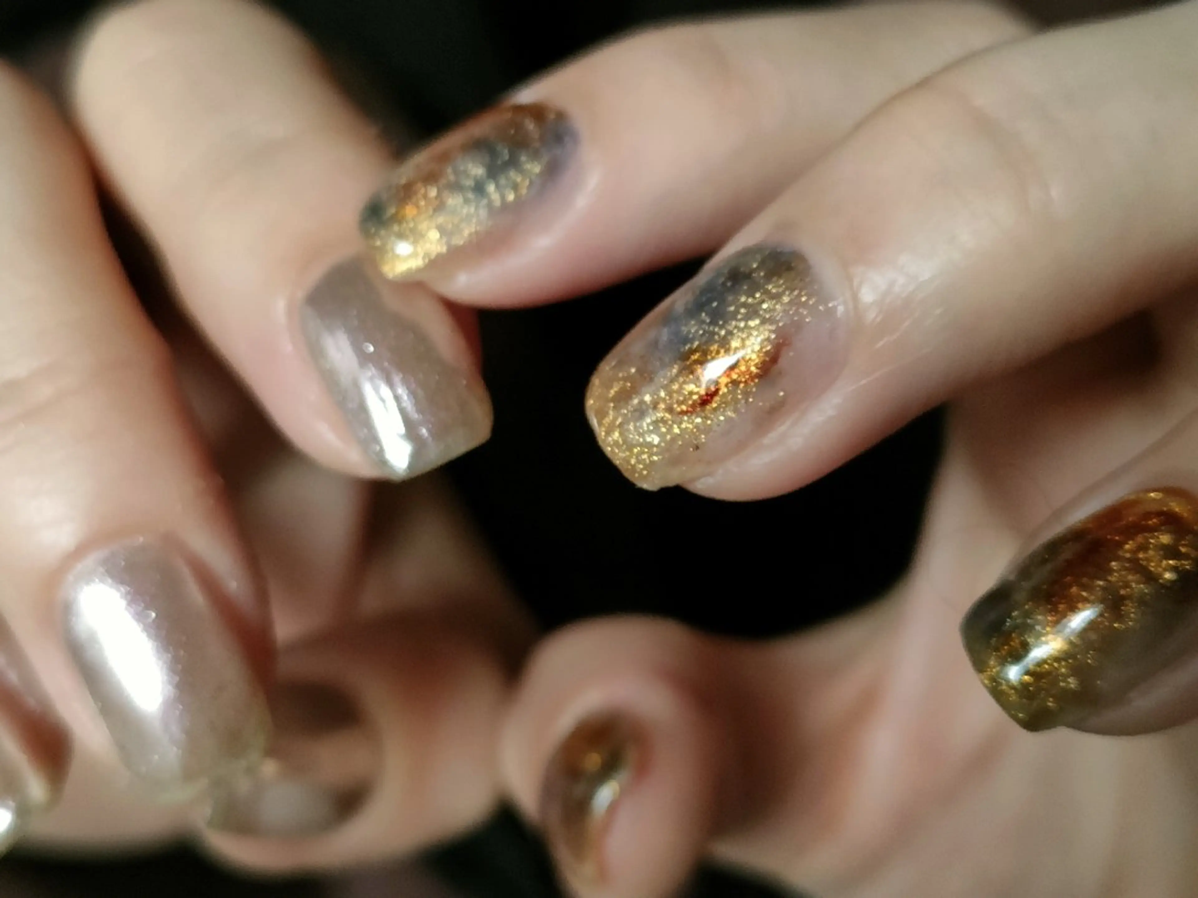 ネイル ニュアンスネイル oir. nailsalonのネイルデザイン