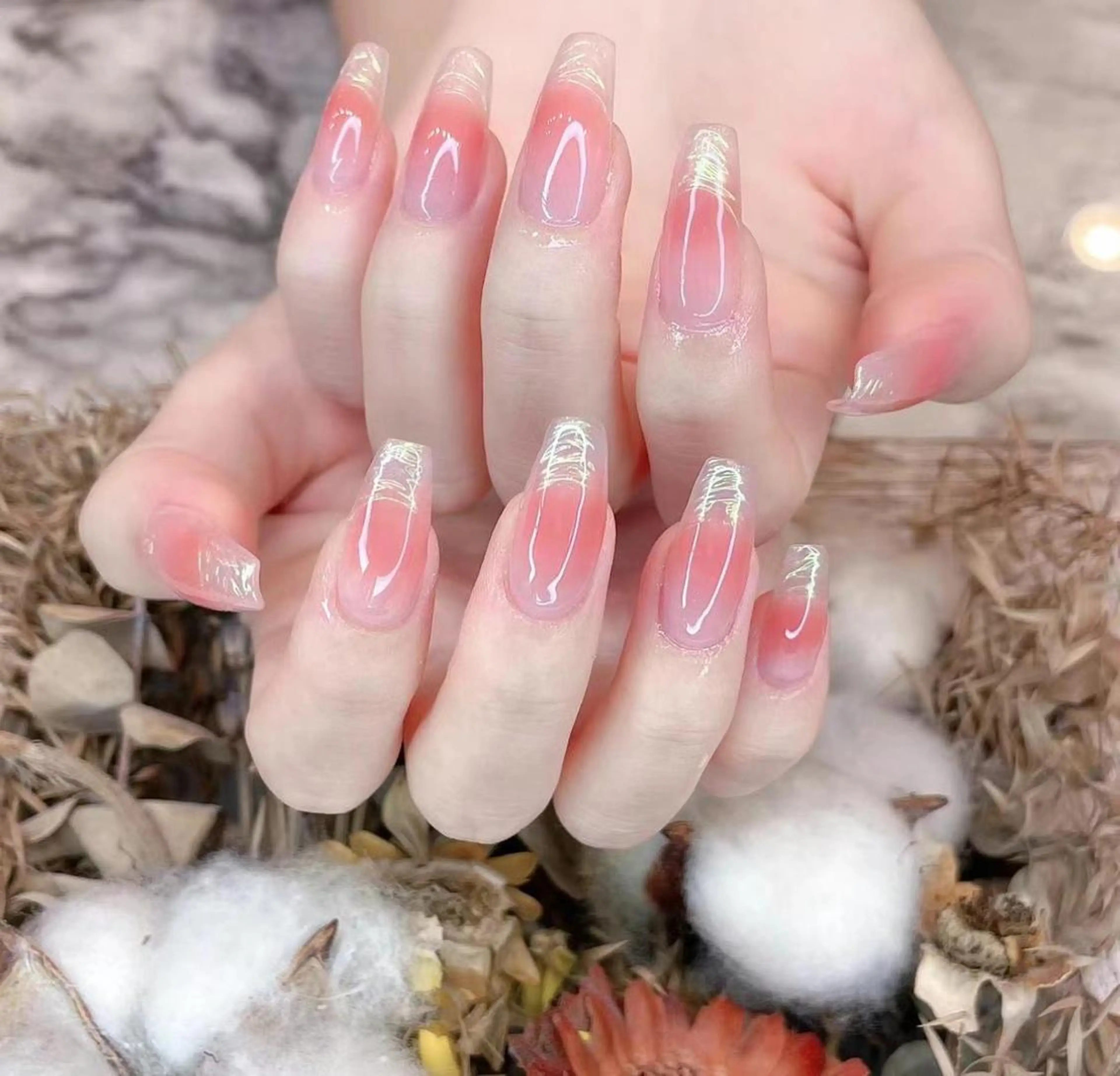 ネイル フレンチネイル シンプルネイル Babarla Nailのネイルデザイン