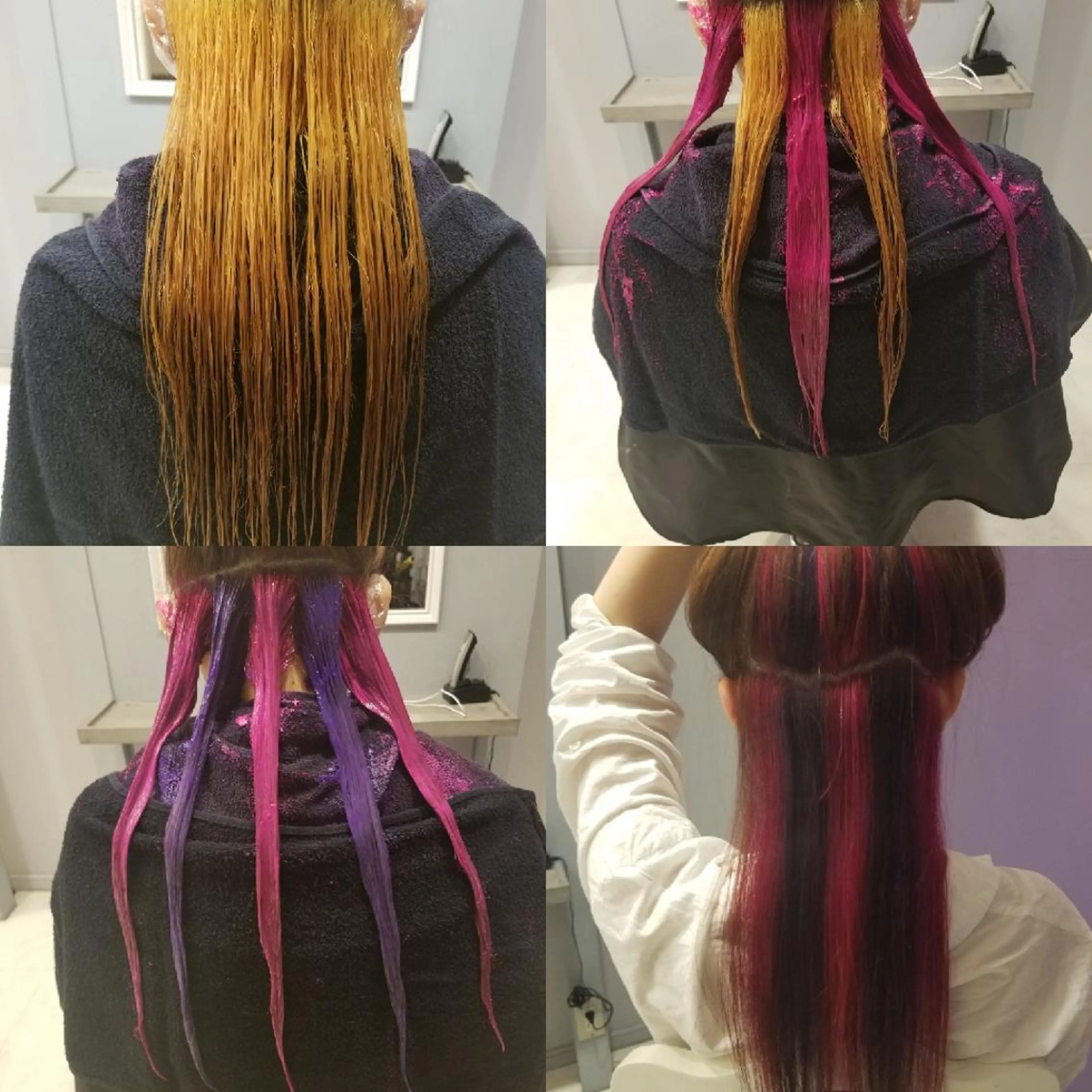 ロング ヘアカラー Hair&Spa Fleur CHERE所属・HISANAGA YUKAのヘアスタイル