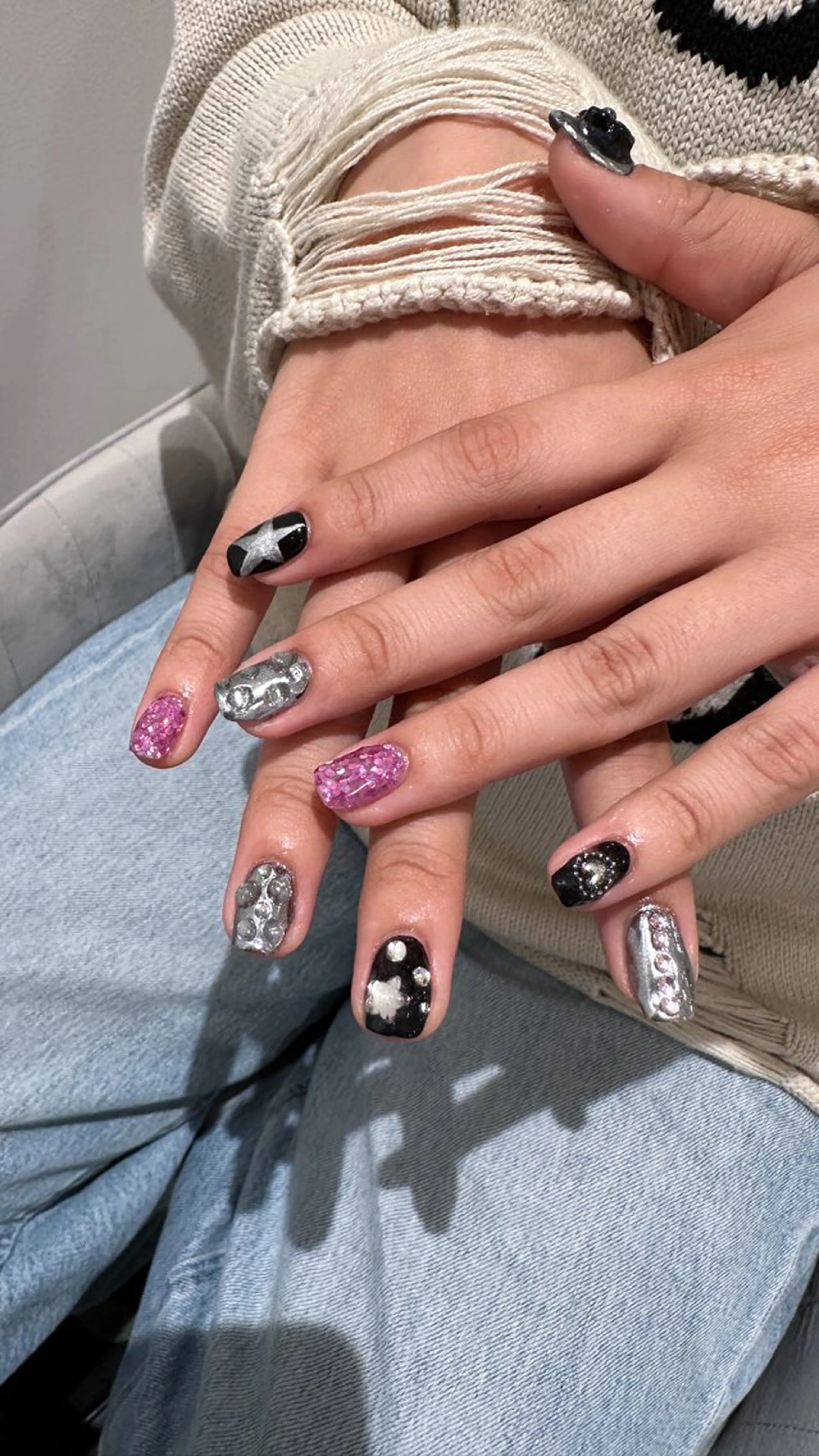 ネイル ハンドネイル 👽個性派ネイル🎀 komachiのネイルデザイン